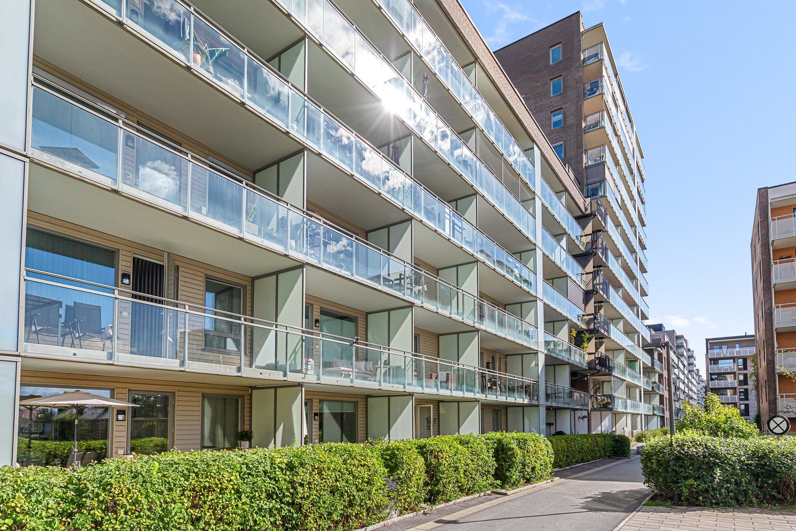 Sameiet har en flotte og forseggjorte fellesområder. Galleribilde