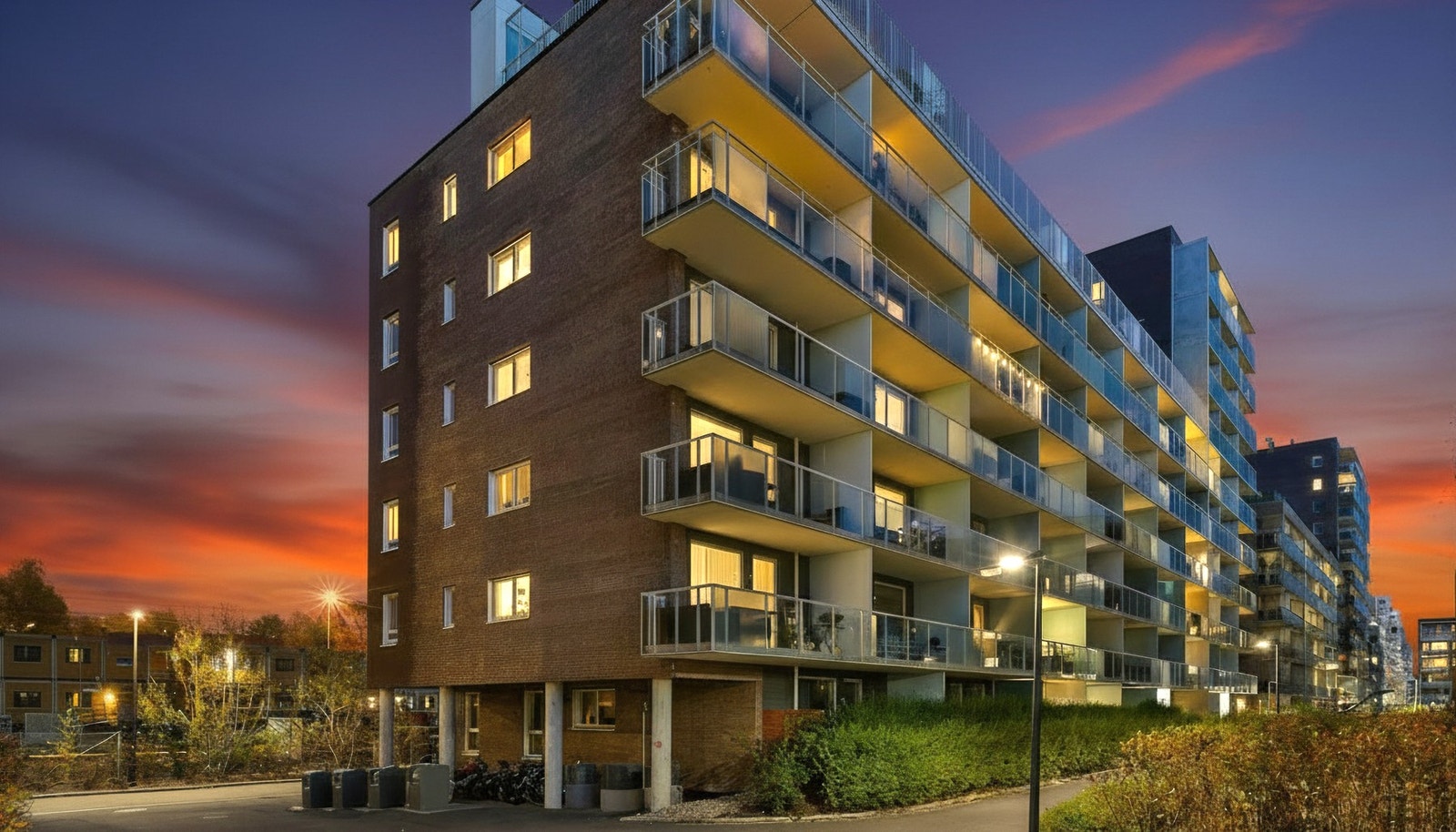 I Hans Nordahls gate 78 bor du meget attraktivt og sentralt, samtidig som du har en skjermet beliggenhet. Galleribilde