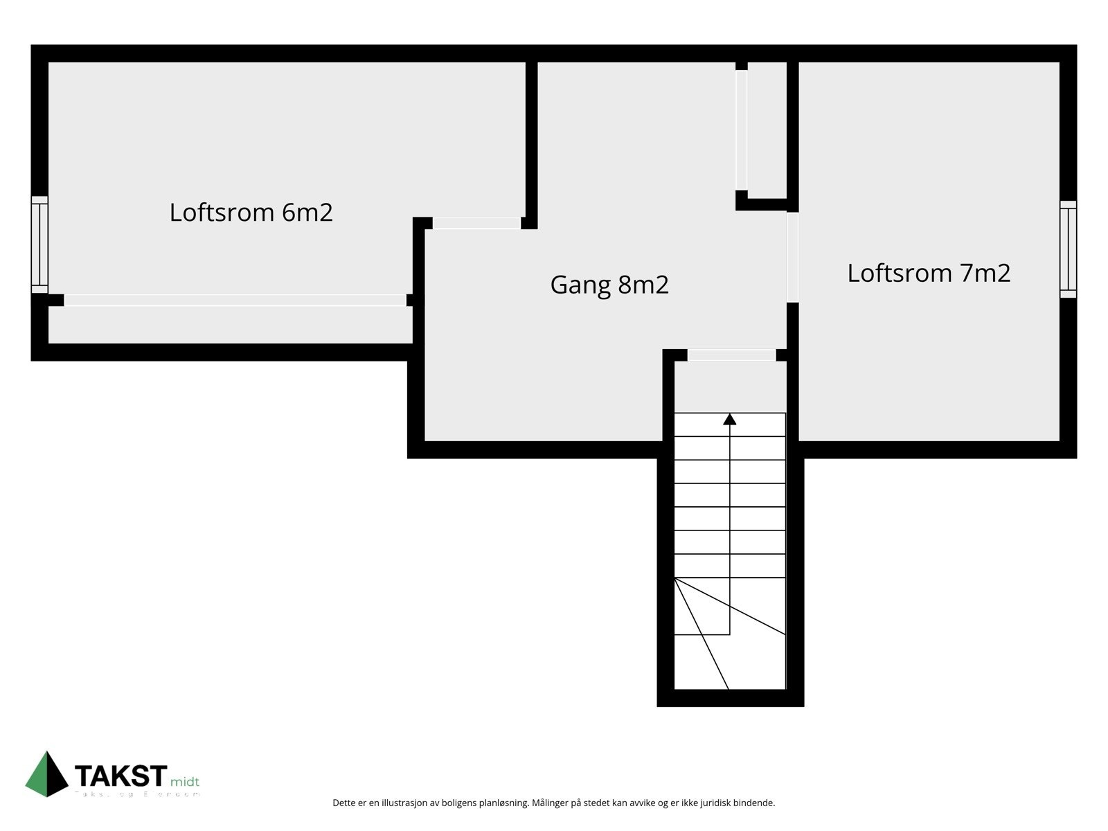 Planskisse loft Galleribilde