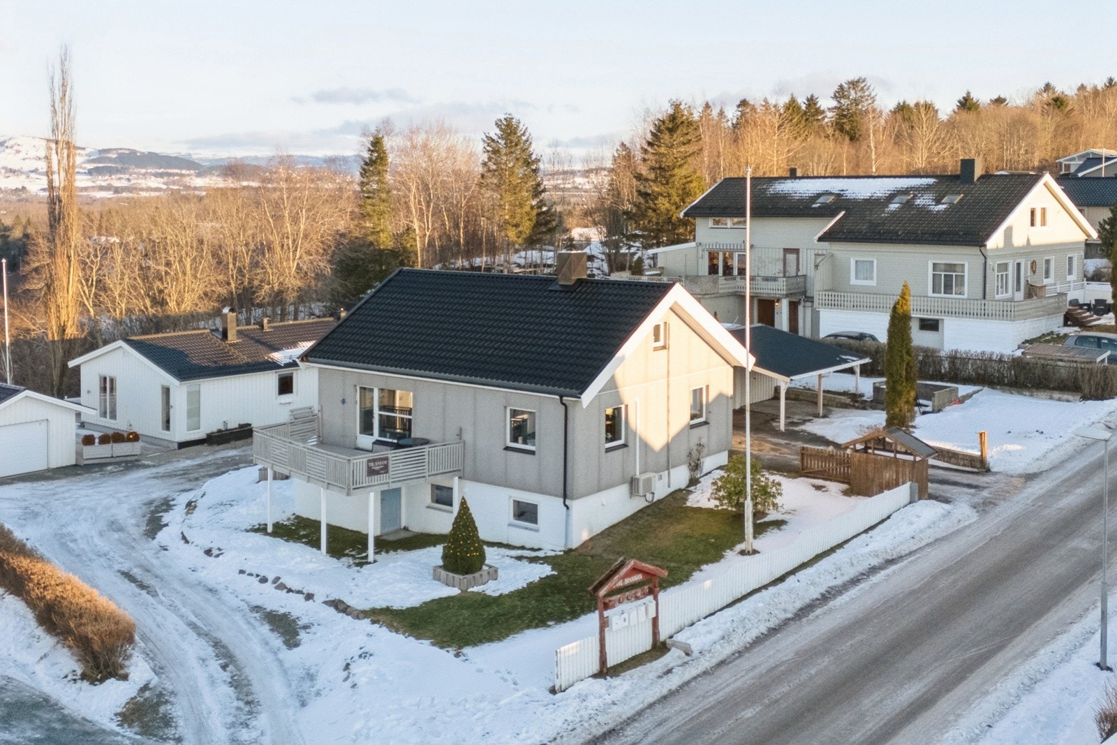 Enebolig med attraktiv beliggenhet i Øvre Brannan, Vinne. Galleribilde