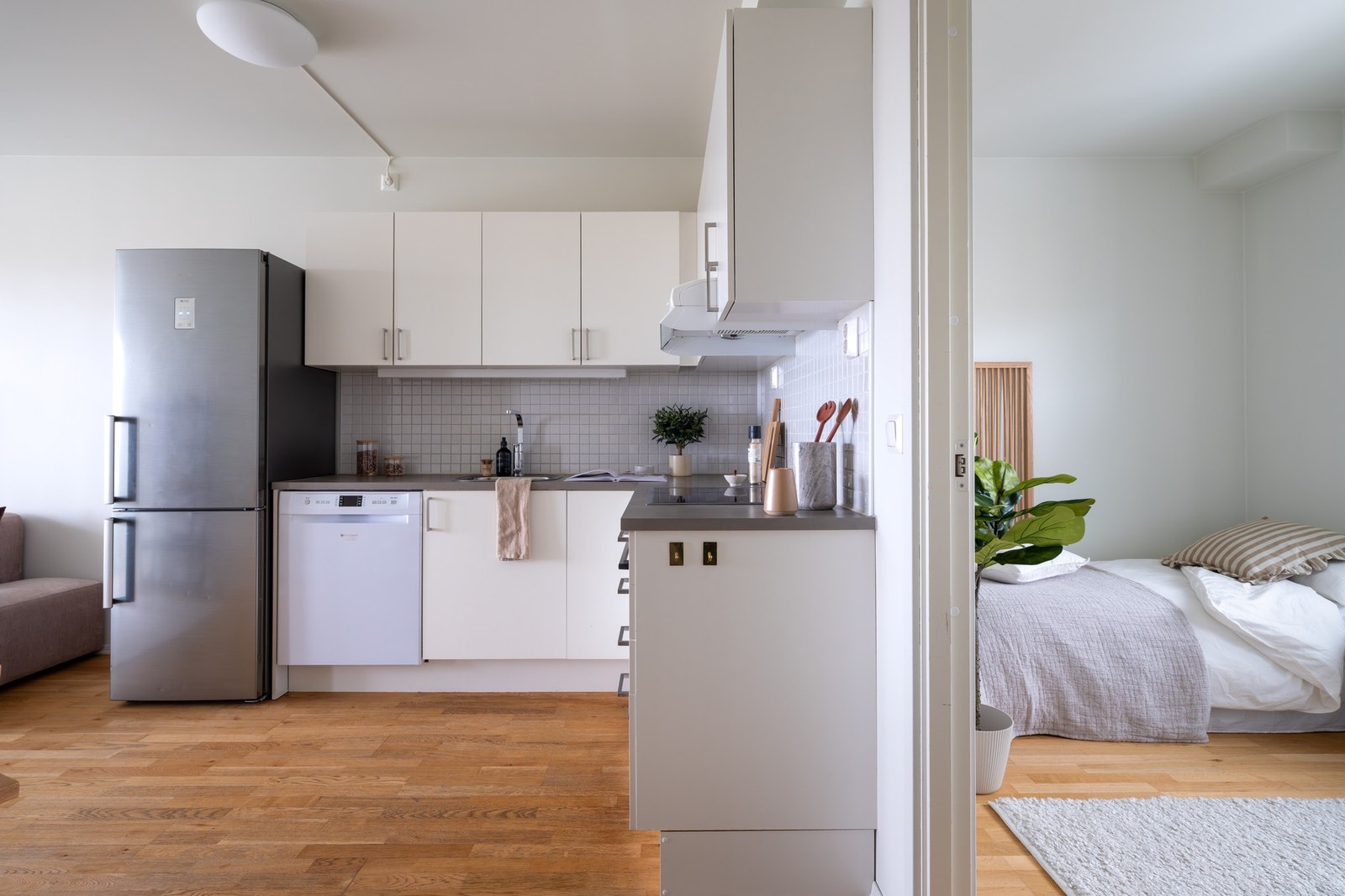 Visste du at A-konto fjernvarme (varmtvann/fyring), tv og bredbånd er inkludert i felleskostnadene? Dette bidrar til en mer oversiktlig privatøkonomi. Galleribilde