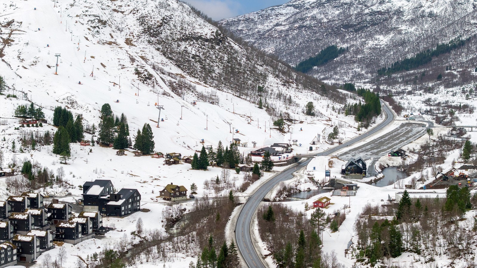 Dronebilde Galleribilde