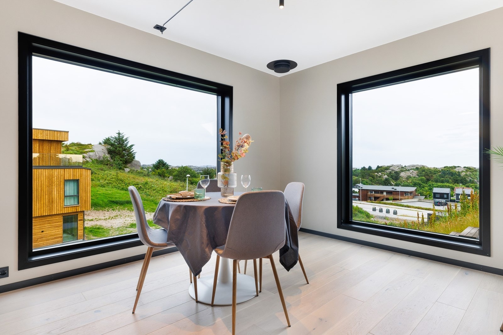 Spiseplass med flott utsikt Galleribilde