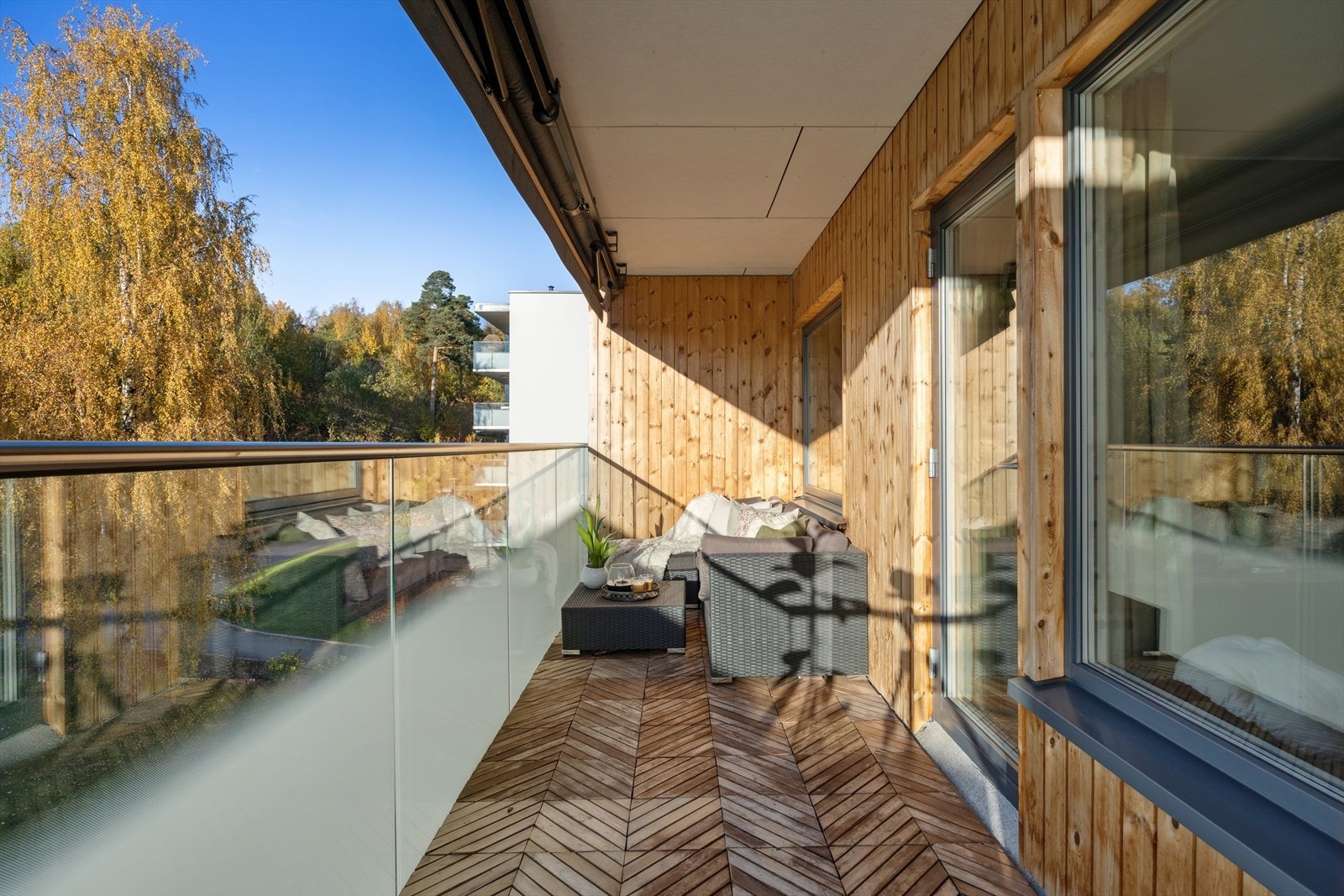 God plass til utemøblement og grill etter eget ønske Galleribilde