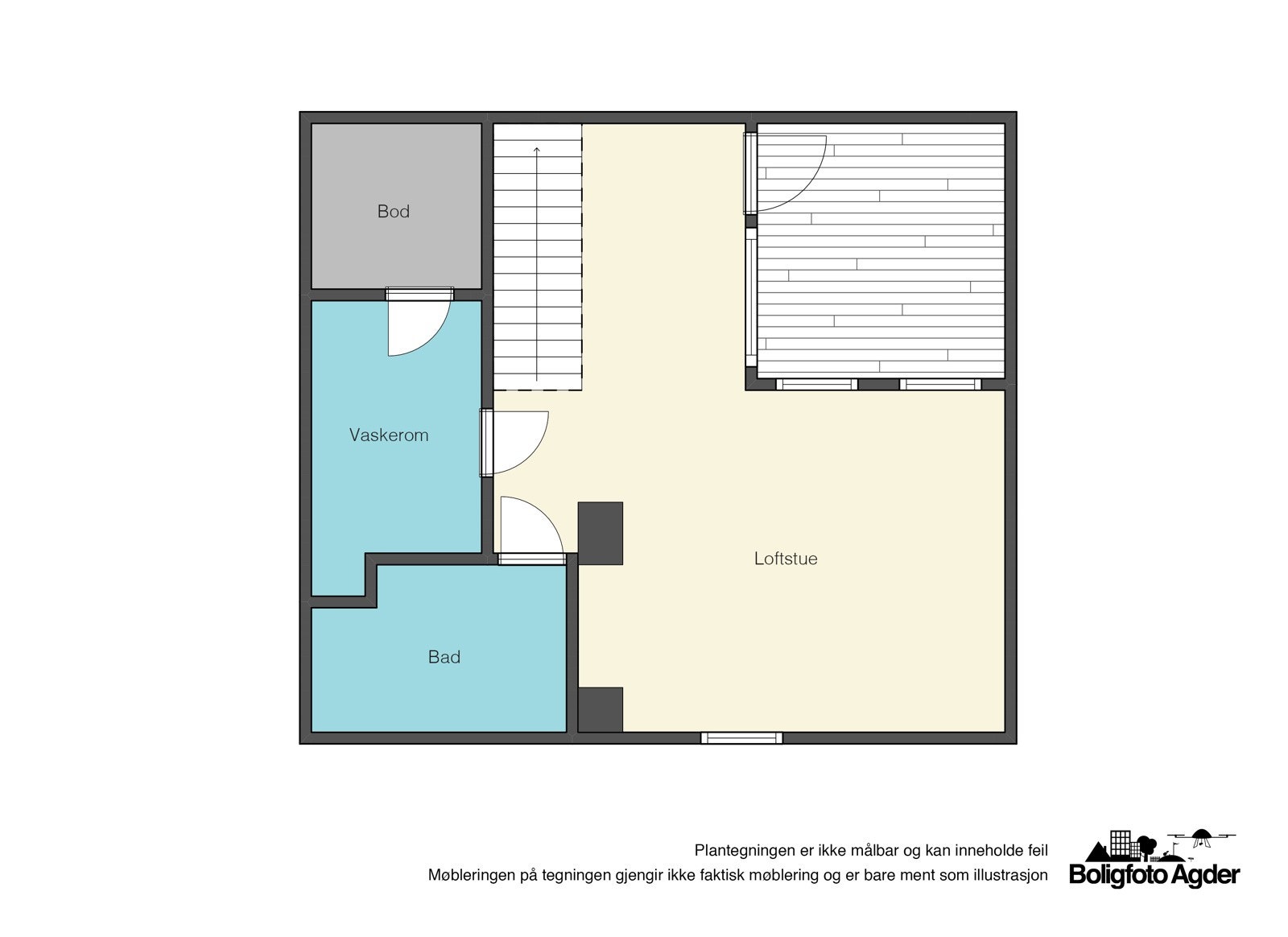 Planløsning 5.etg. Galleribilde