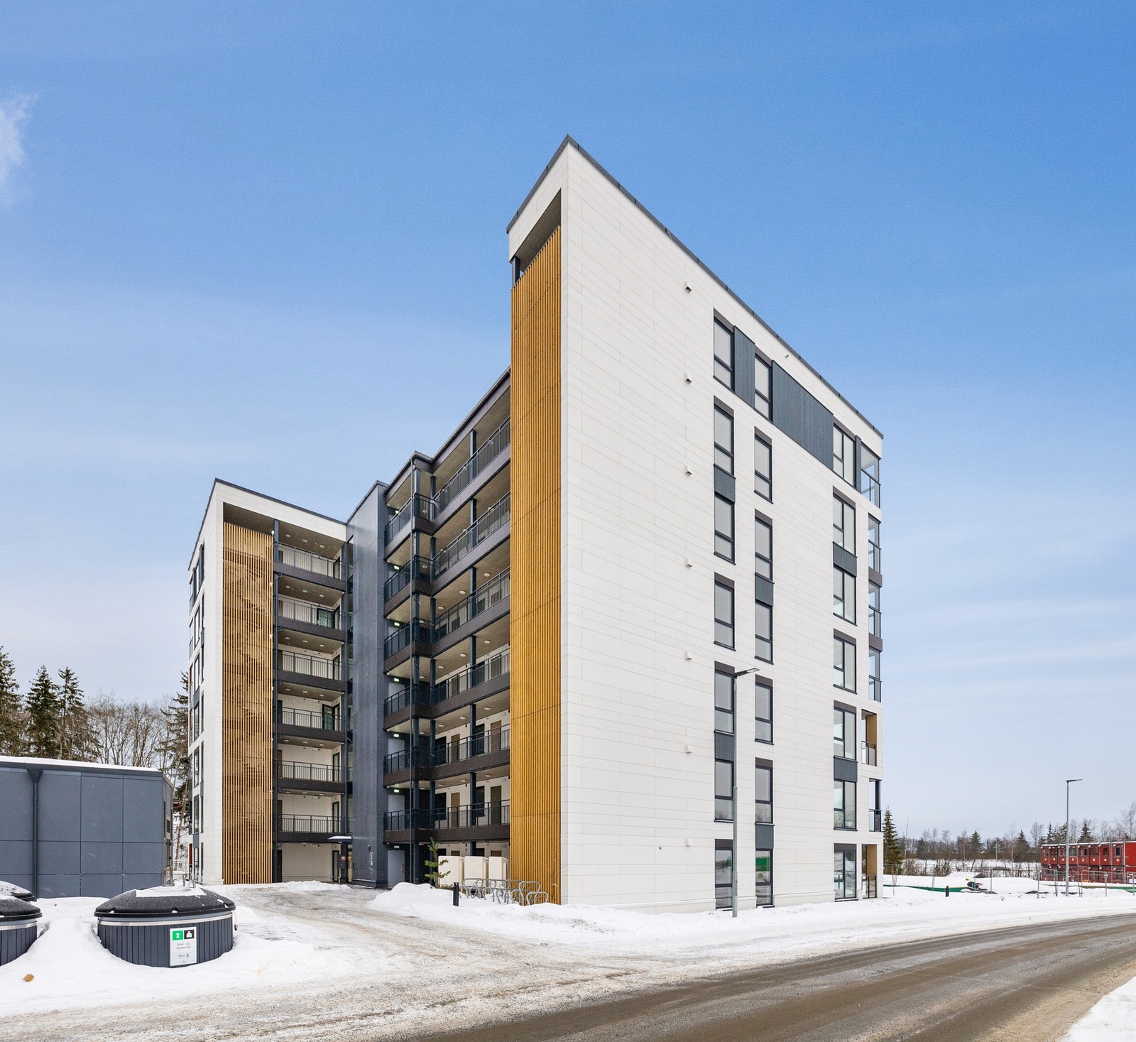 Vestskogen - fasade Galleribilde