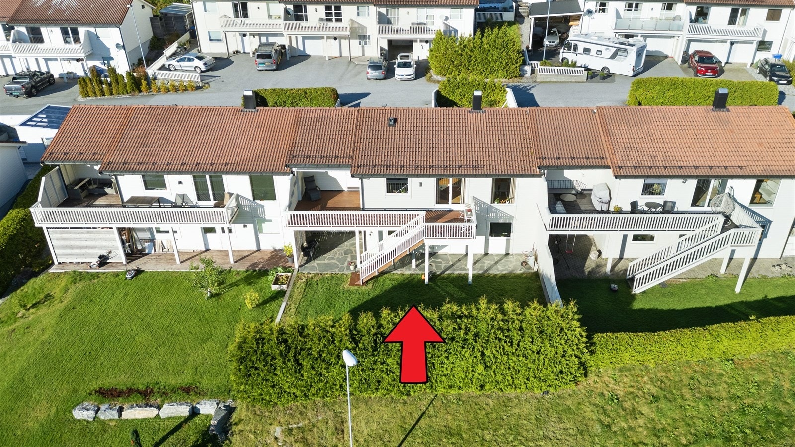 Fint opparbeidd uteområde Galleribilde