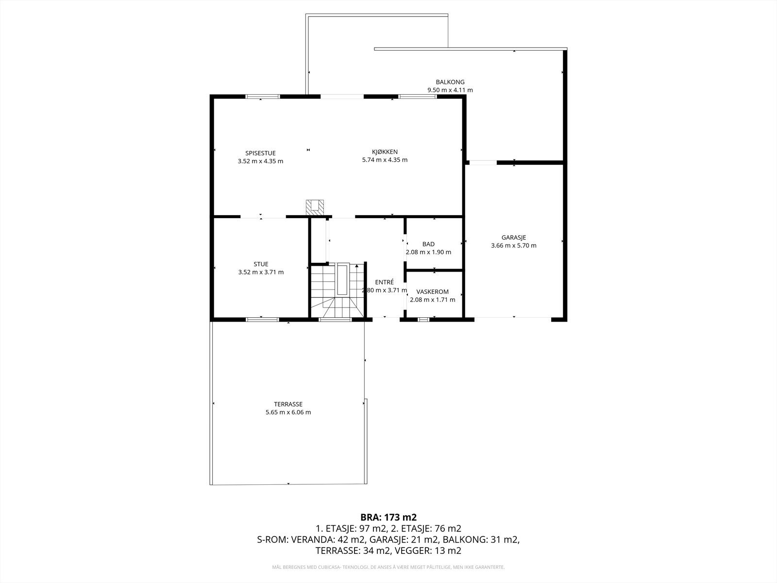 Planteikning
1. etasje. Galleribilde