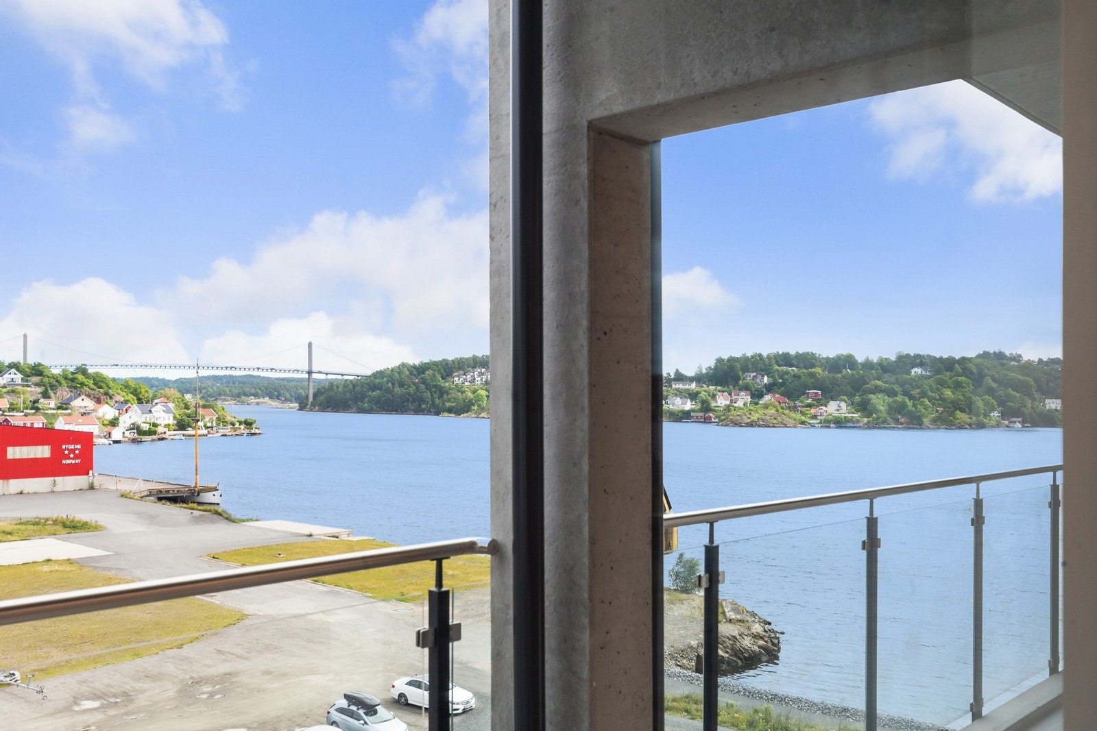 Utsikt fra soverom 3 Galleribilde