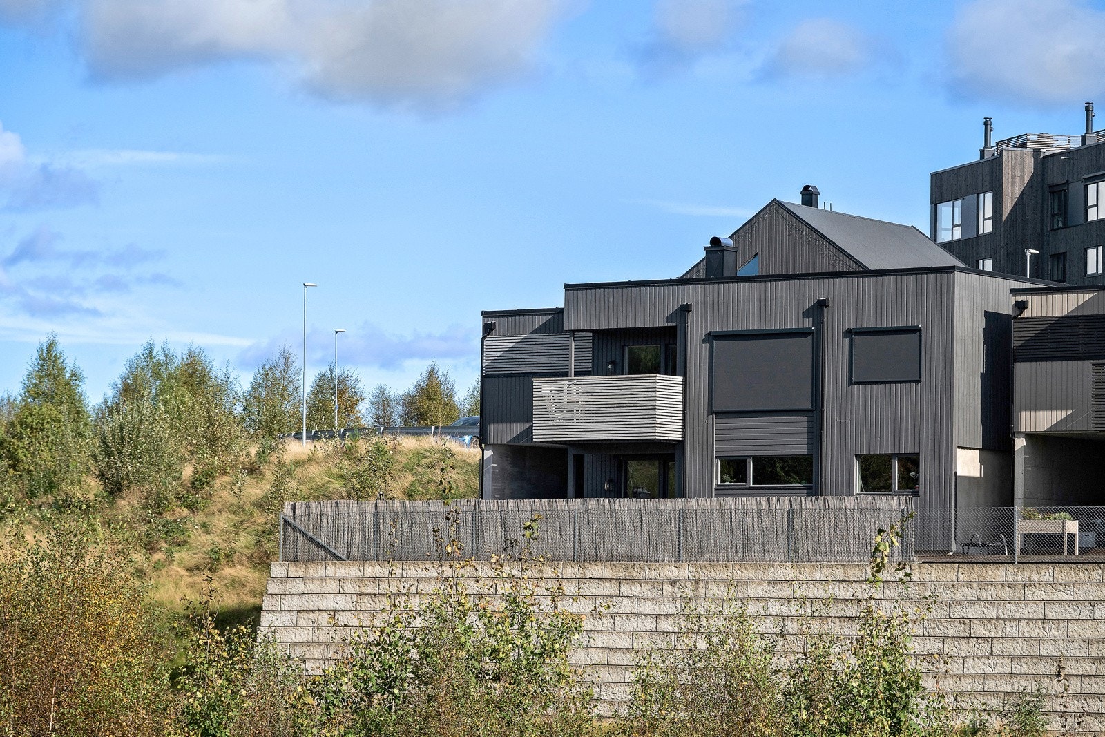 Med beliggenhet på enden får man mer luft, lys og privatliv Galleribilde