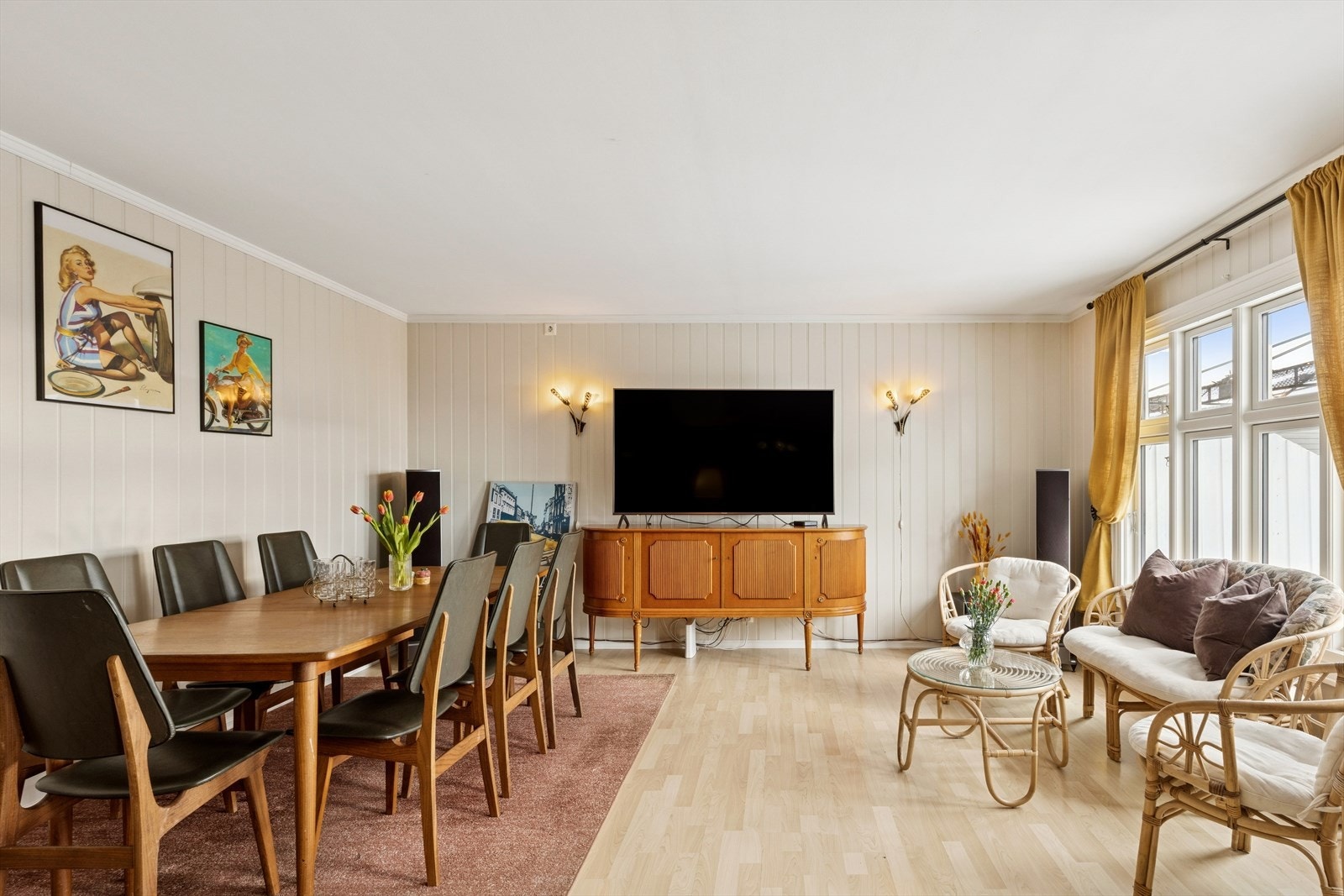 Her kan gode måltider nytes sammen med venner og familie. Galleribilde