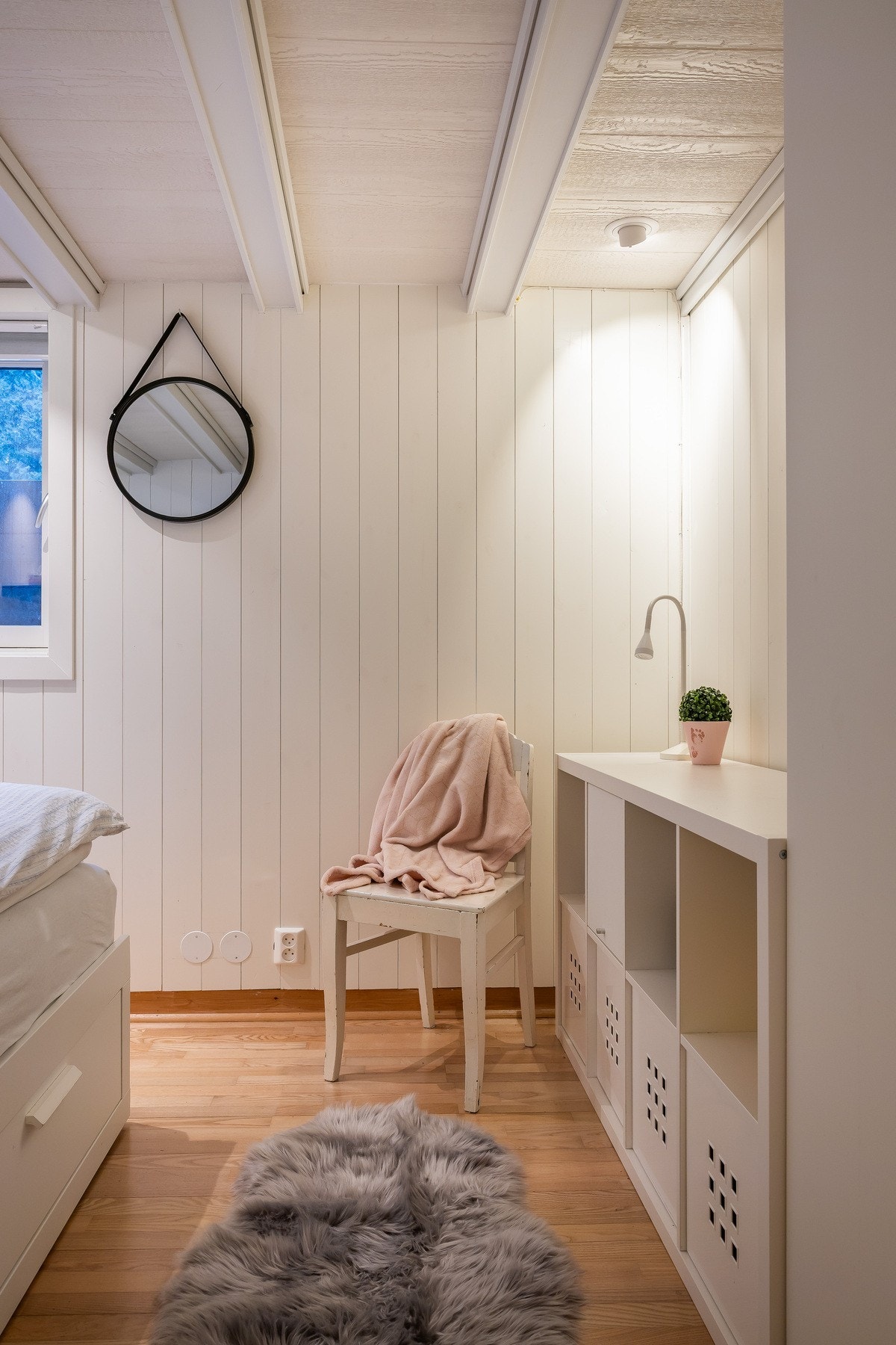 I kjelleren finnes også et rom som i dag er innredet og benyttet som soverom. Galleribilde