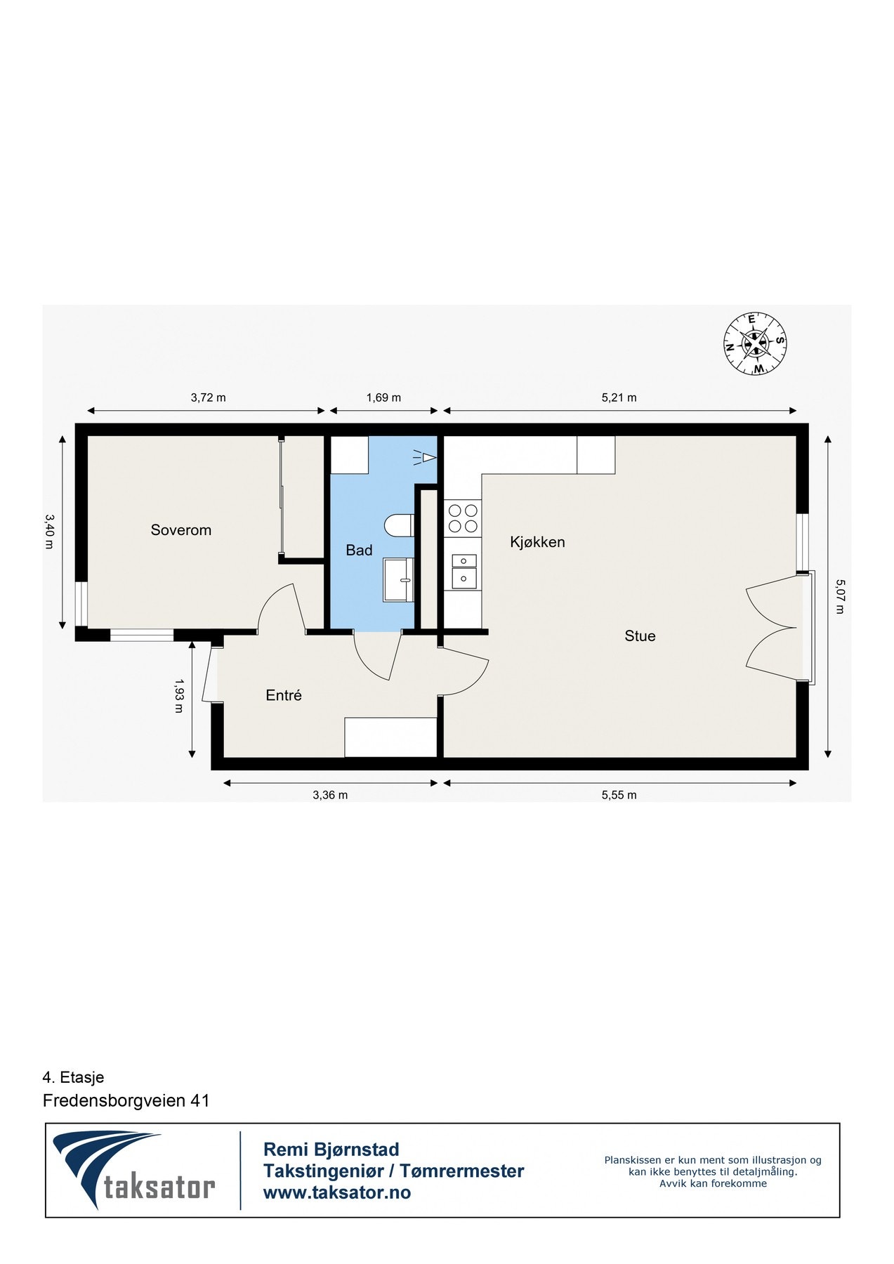 Plantegning - velkommen til visning! Galleribilde