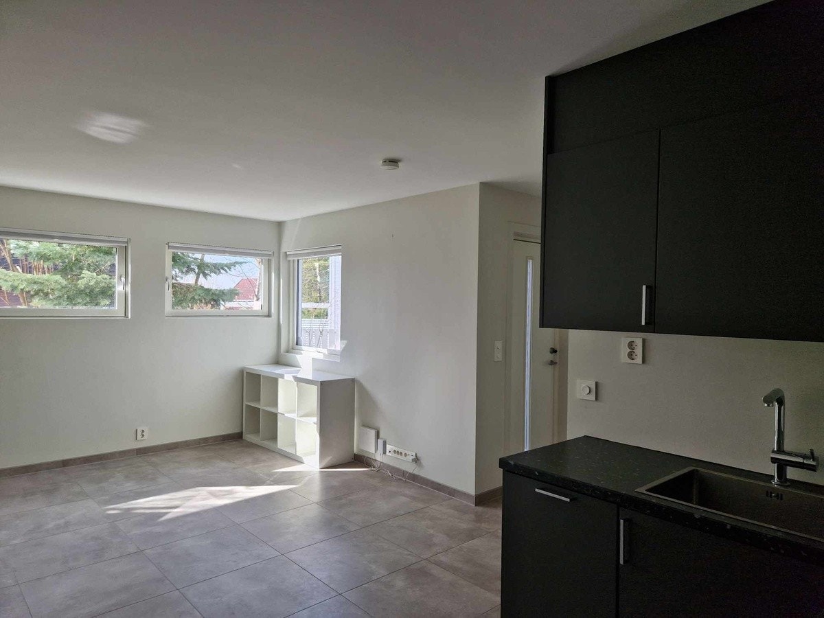 Her ser du inngangspartiet Galleribilde