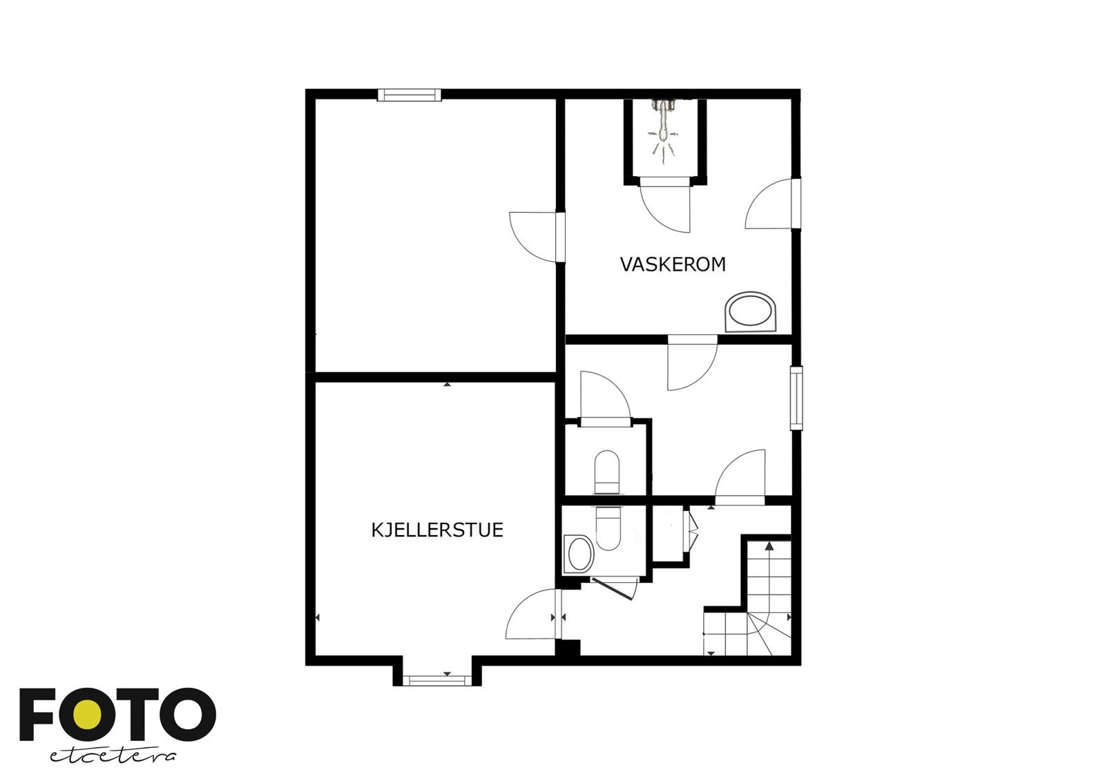 Plantegning kjeller Galleribilde