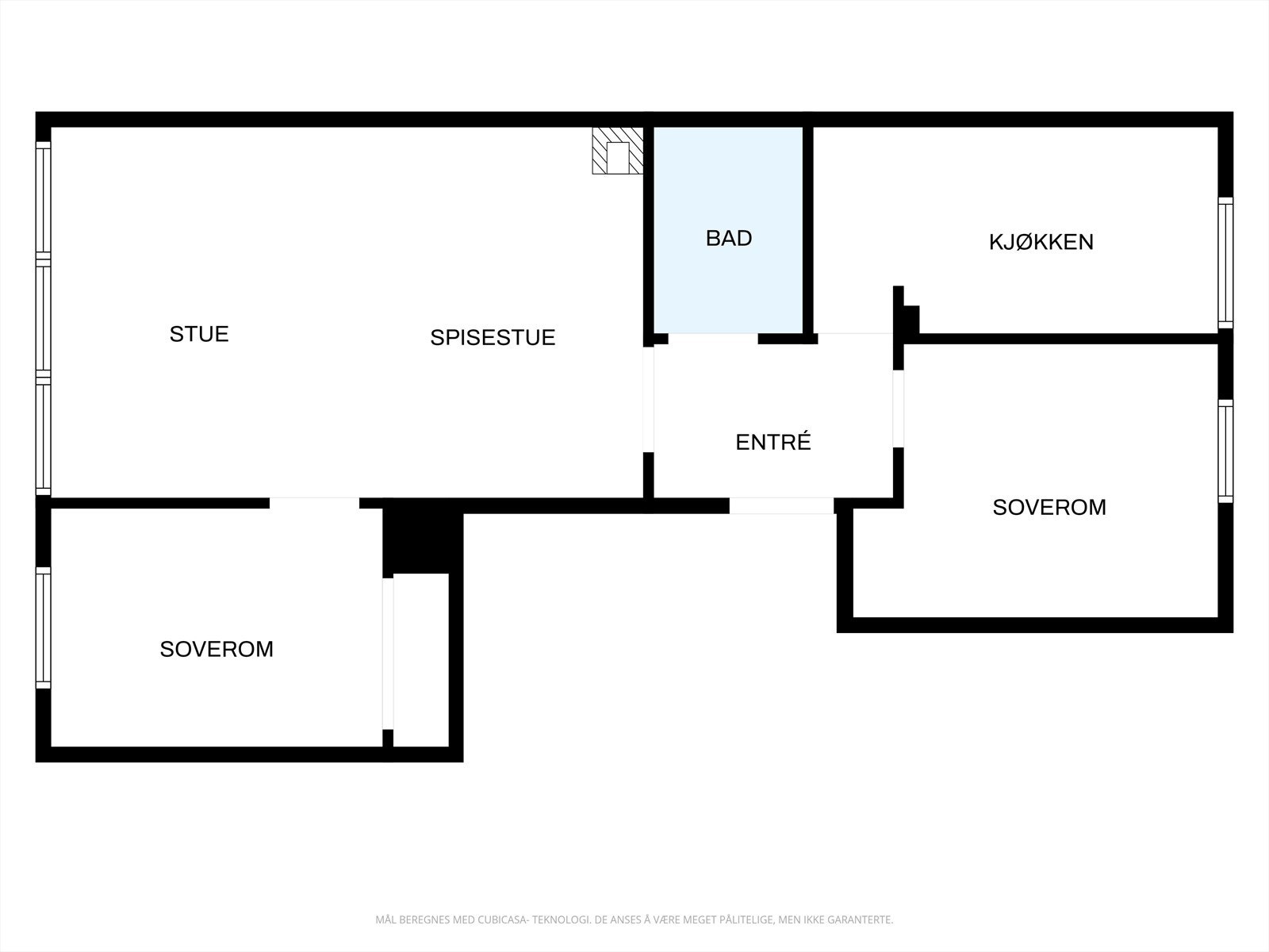 Plantegning. Galleribilde