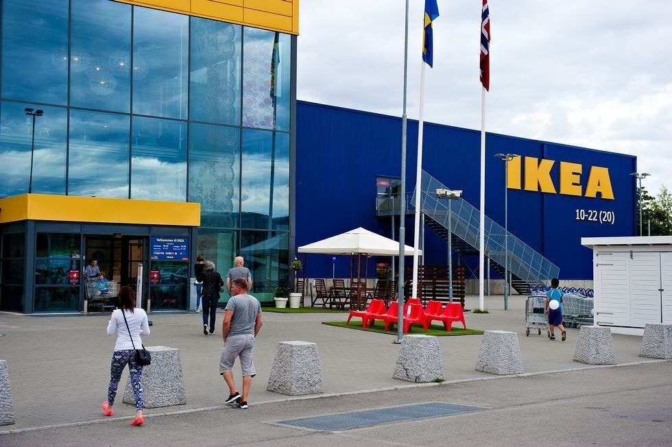 Ikea Leangen ligger 15 minutters gange unna leiligheten. Galleribilde