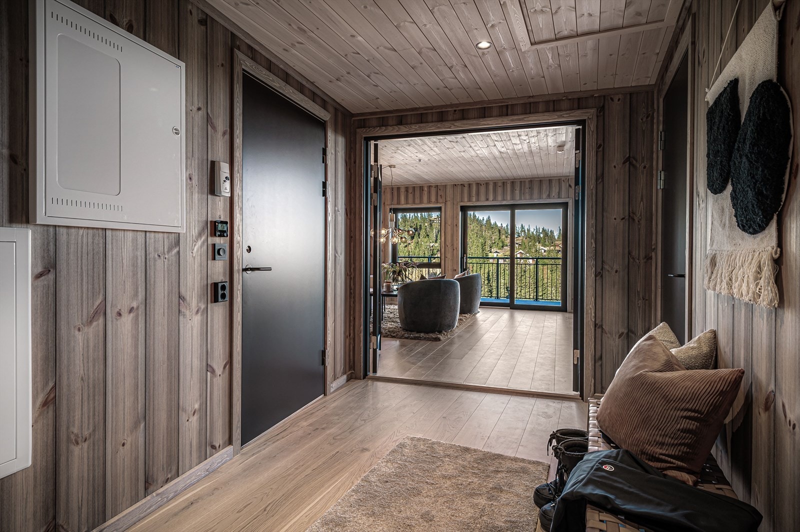 Velkommen inn - Denne lekre leiligheten på 122 kvm. byr herlig atmosfære og nytelse til fjells Galleribilde