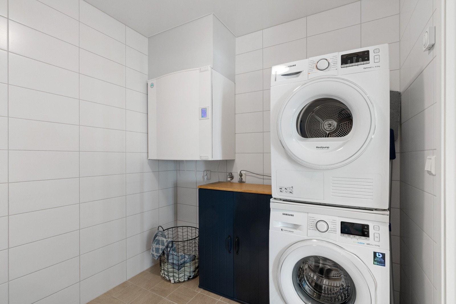 Vaskerommet er på 5 kvm. Galleribilde