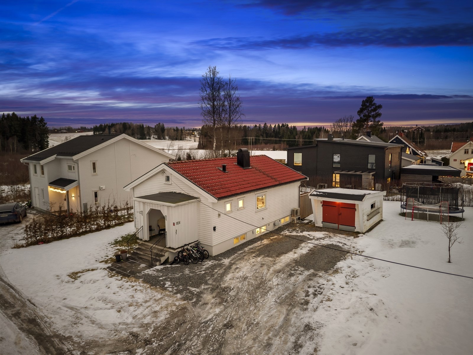 Dronefoto Galleribilde