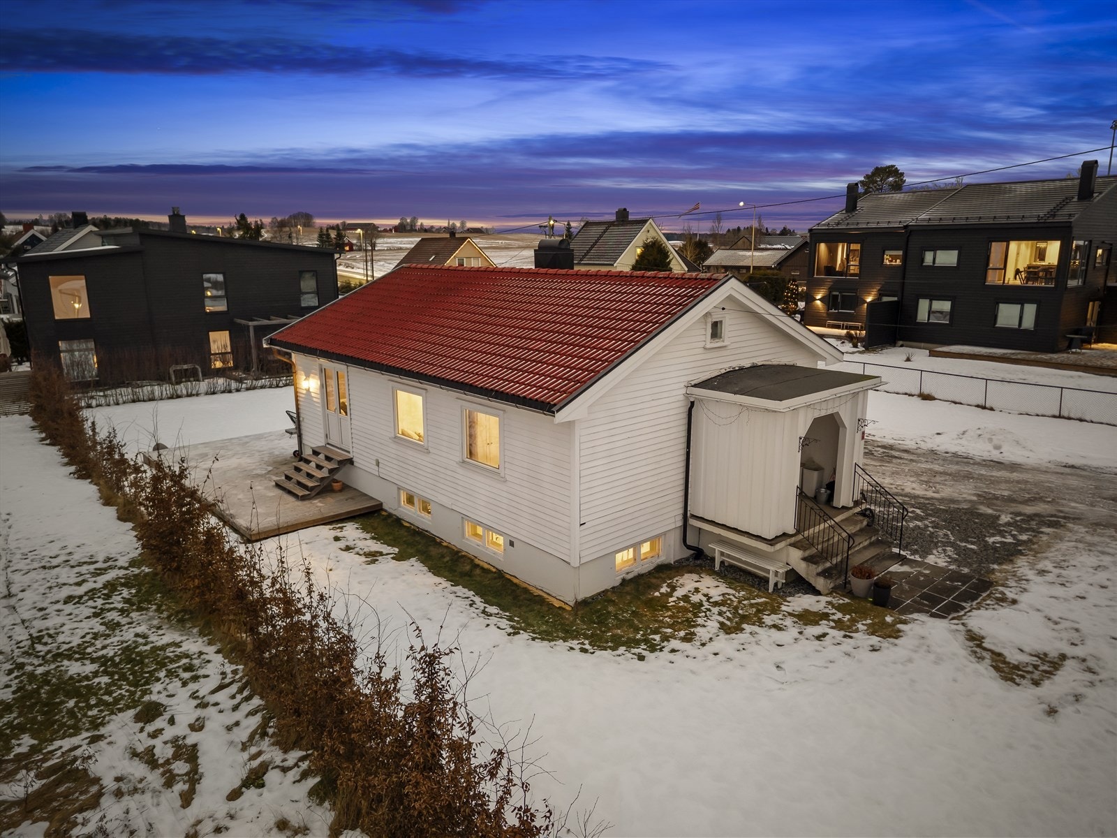 Dronefoto Galleribilde