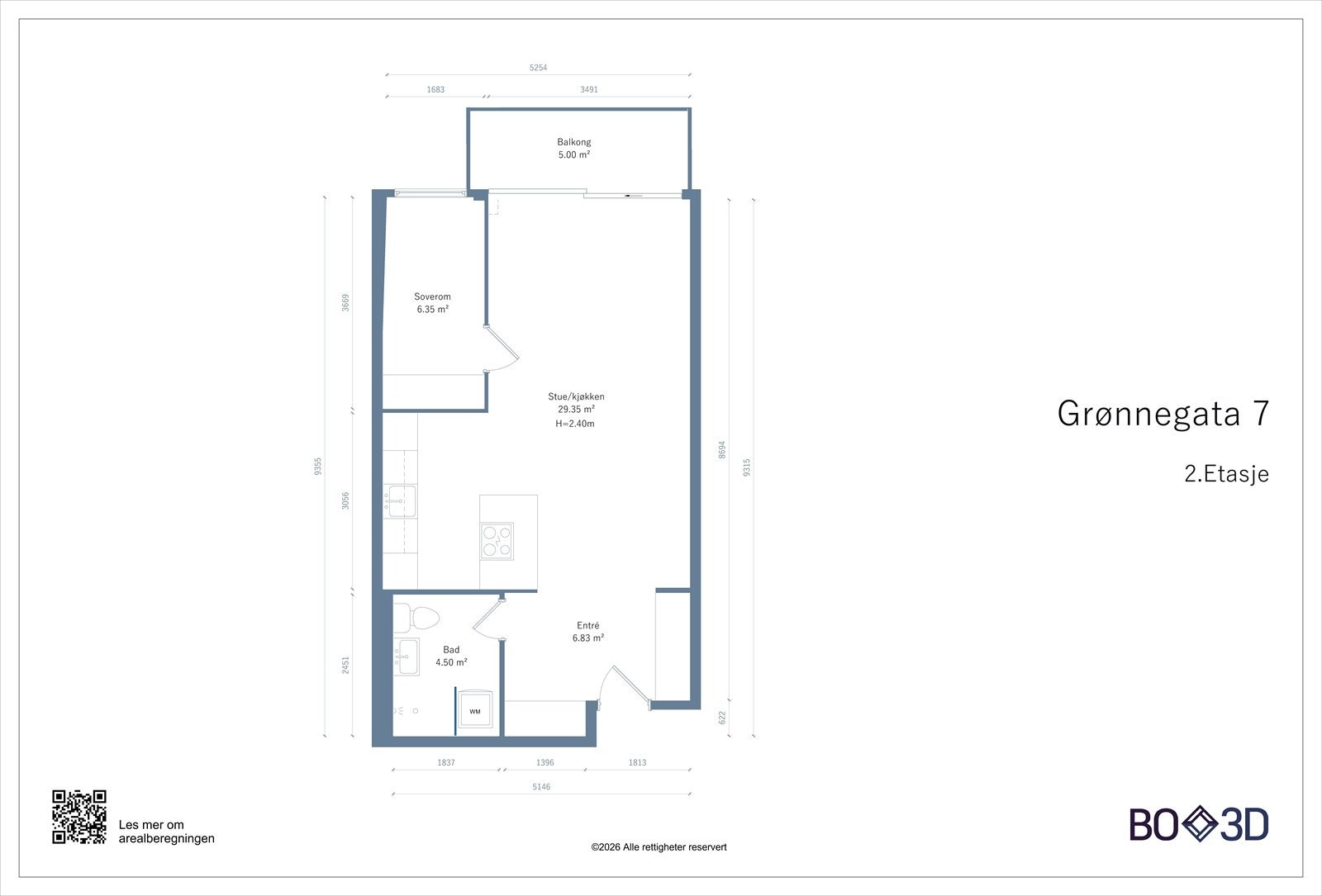 Plantegning (avvik kan forekomme) Galleribilde