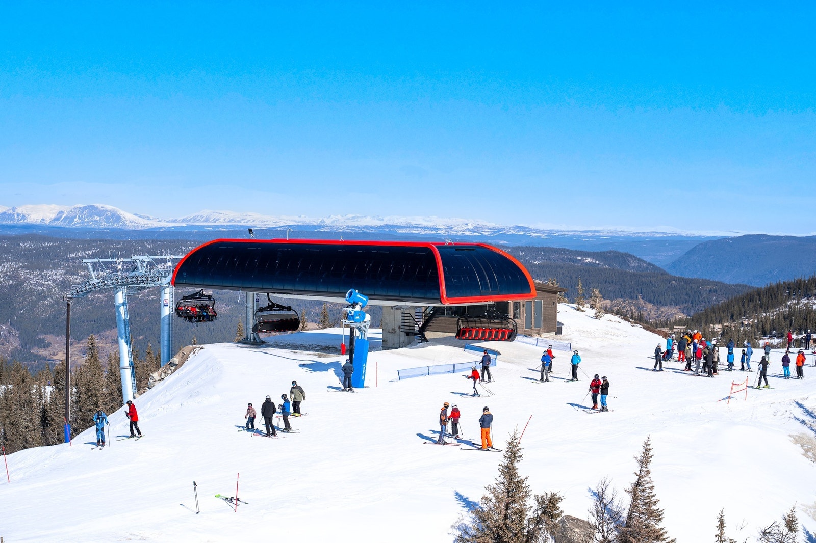 Nesfjellet Alpin - toppstasjon Galleribilde