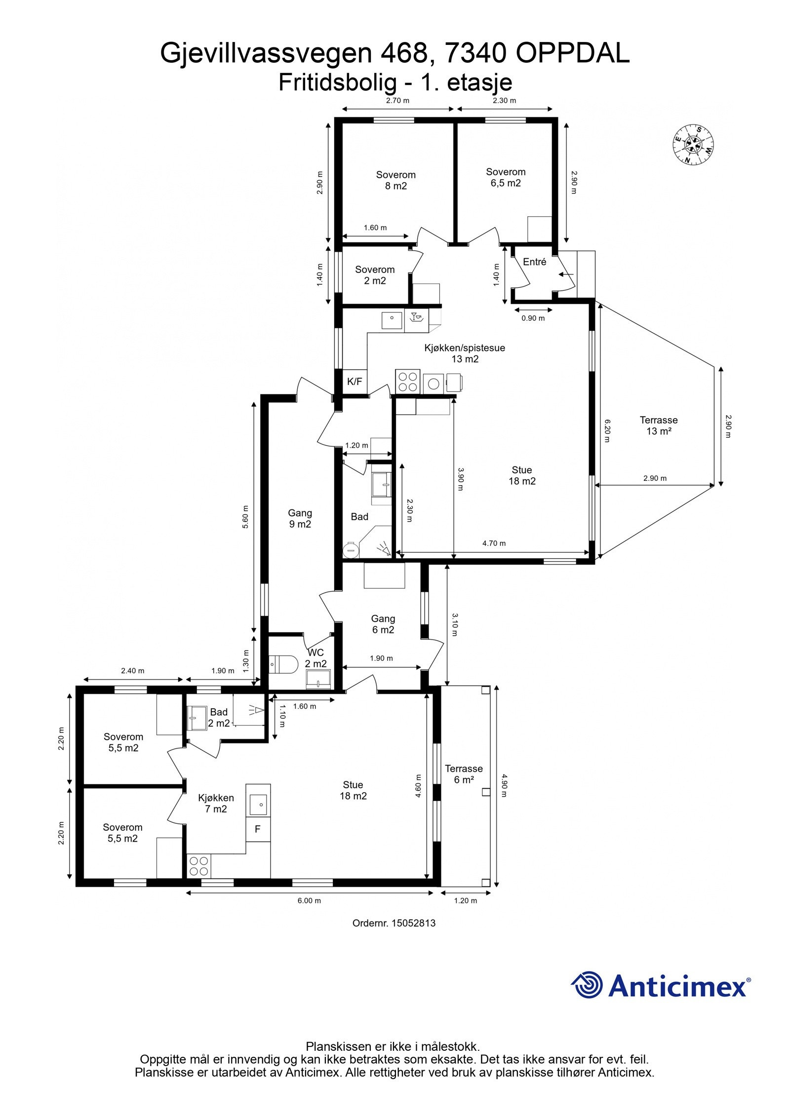 Planskisse. Galleribilde