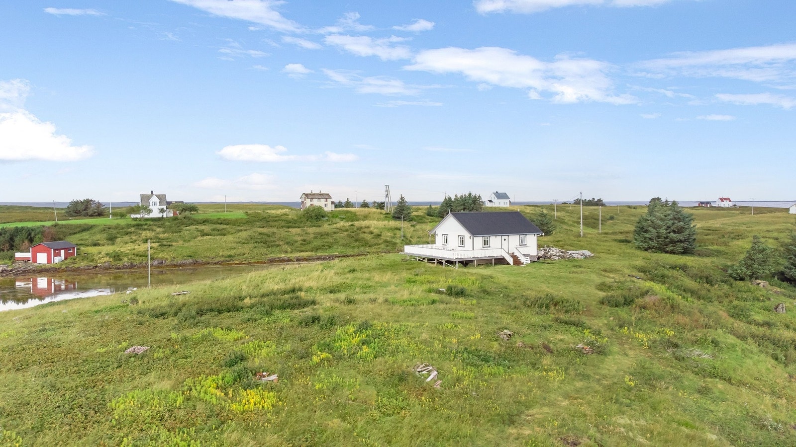 Romslig rundt bebyggelse på Kilværet Galleribilde