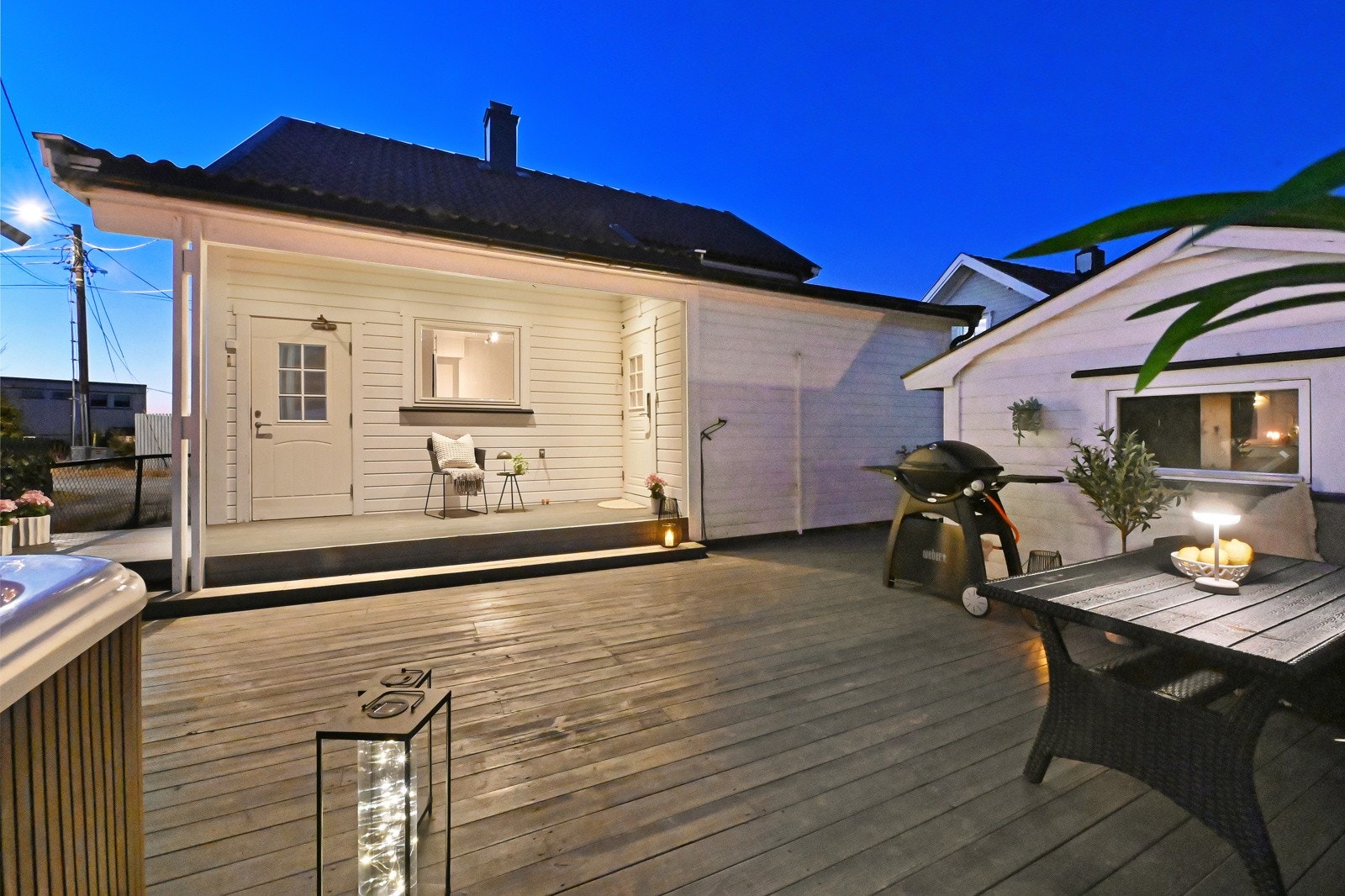 Skjermet uteplass Galleribilde