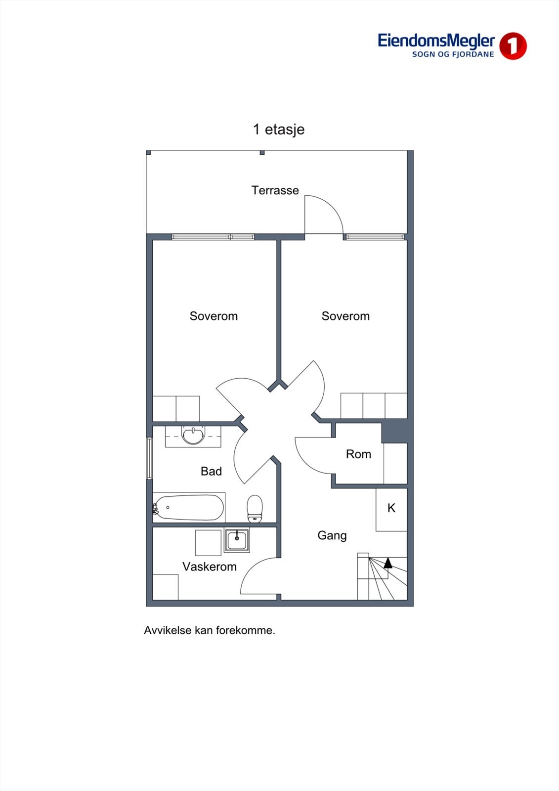Planteikning - Underetasje Galleribilde