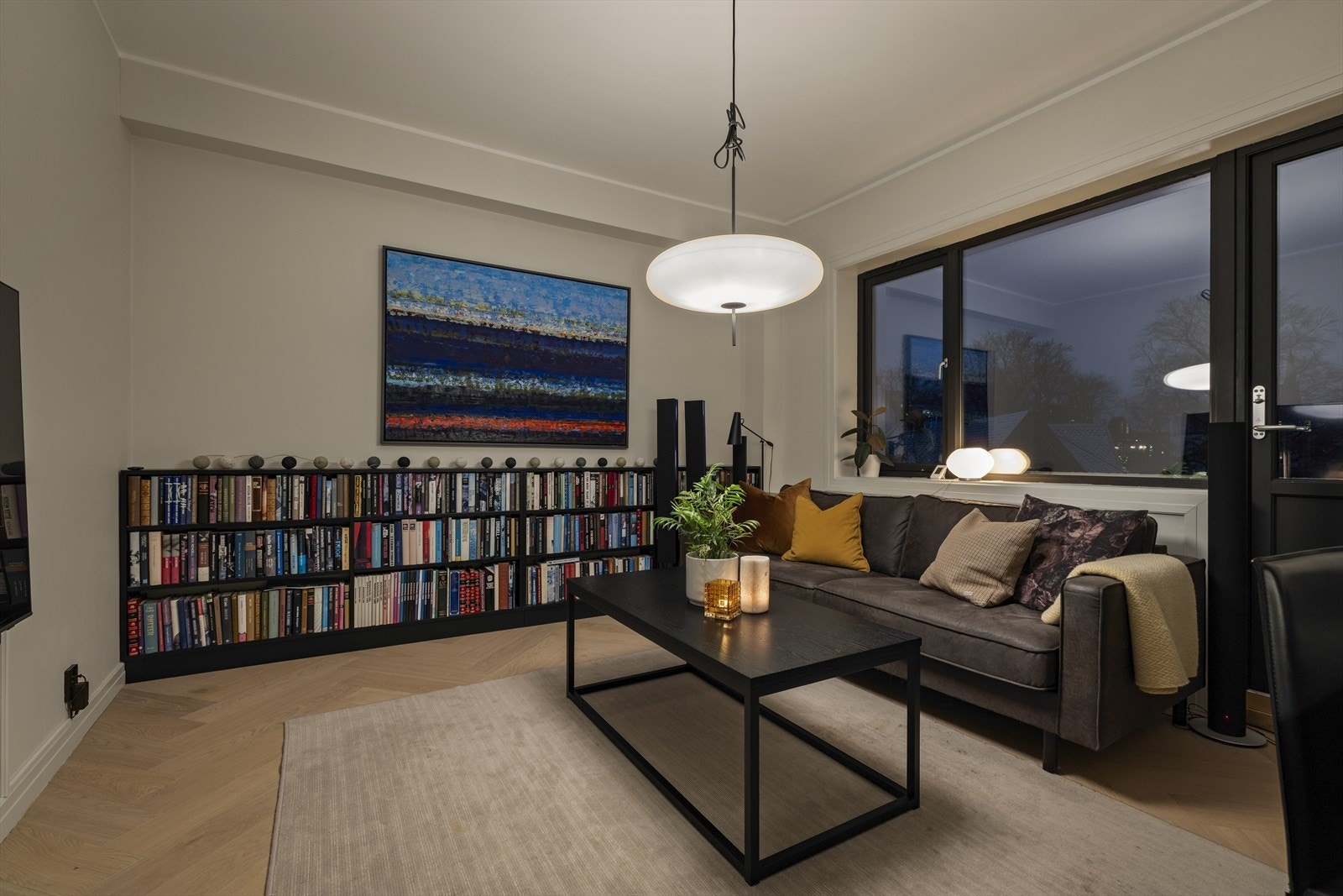 Tv-stuen kan benyttes som soverom om ønskelig. Galleribilde