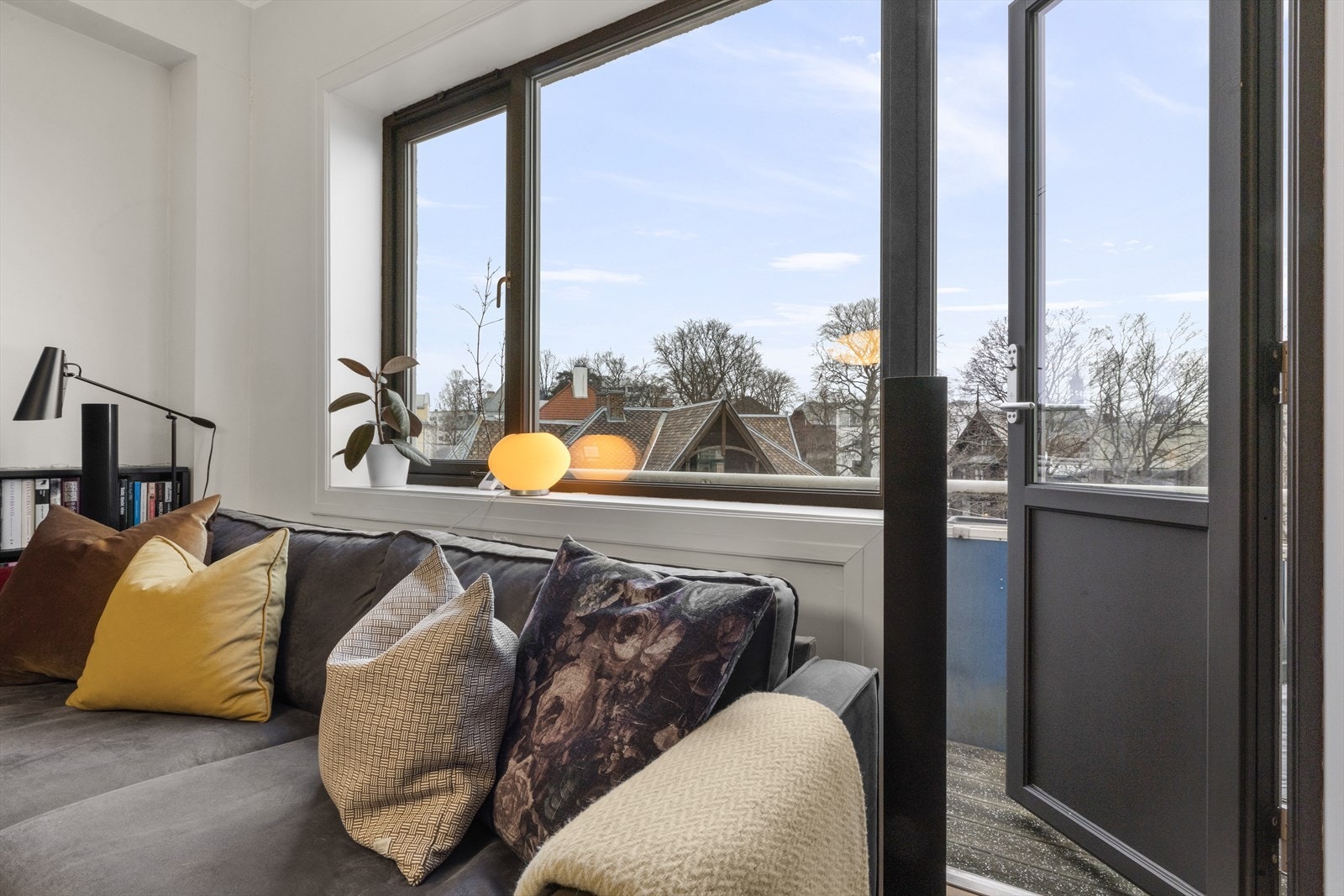 Leiligheten har 3 balkonger. Galleribilde