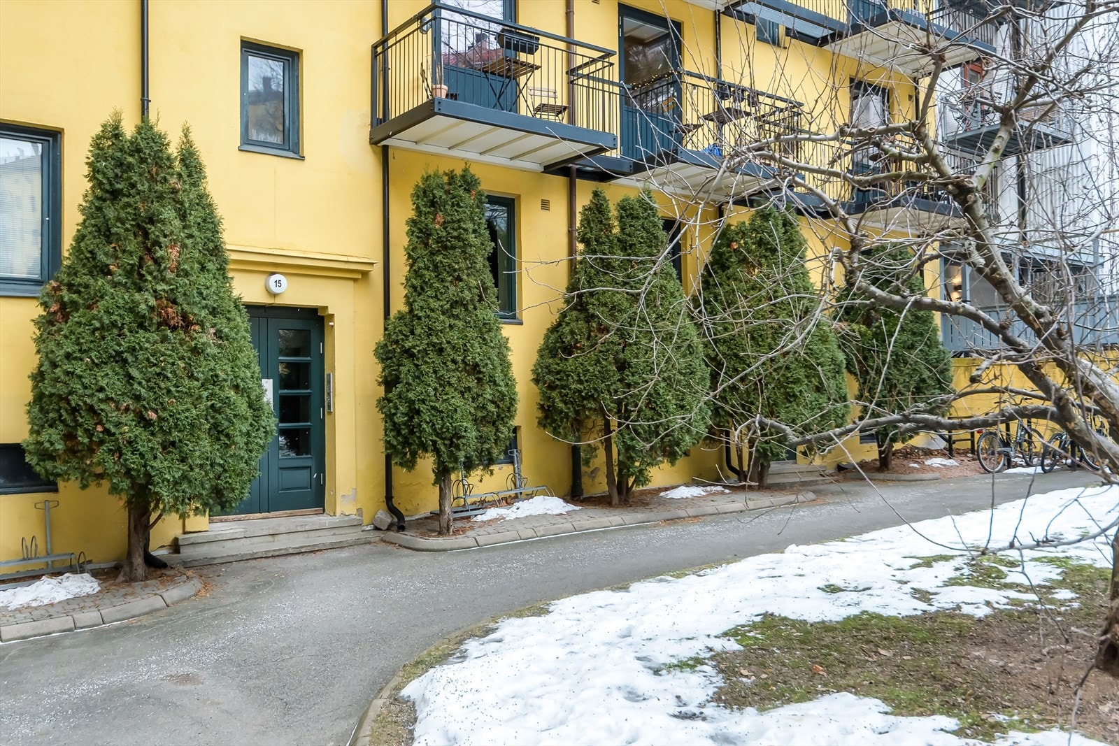 Aksjelaget består av 145 leiligheter og har eget trimrom. Galleribilde