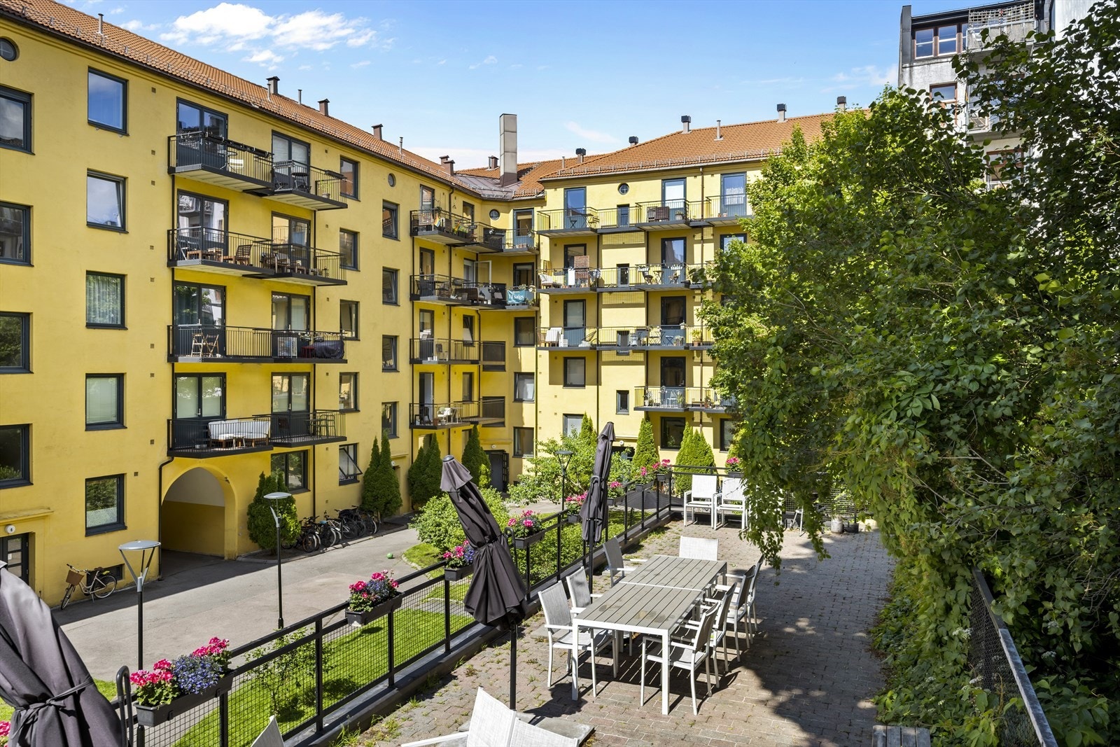 Her kan man nyte mange flotte sommerdager Galleribilde