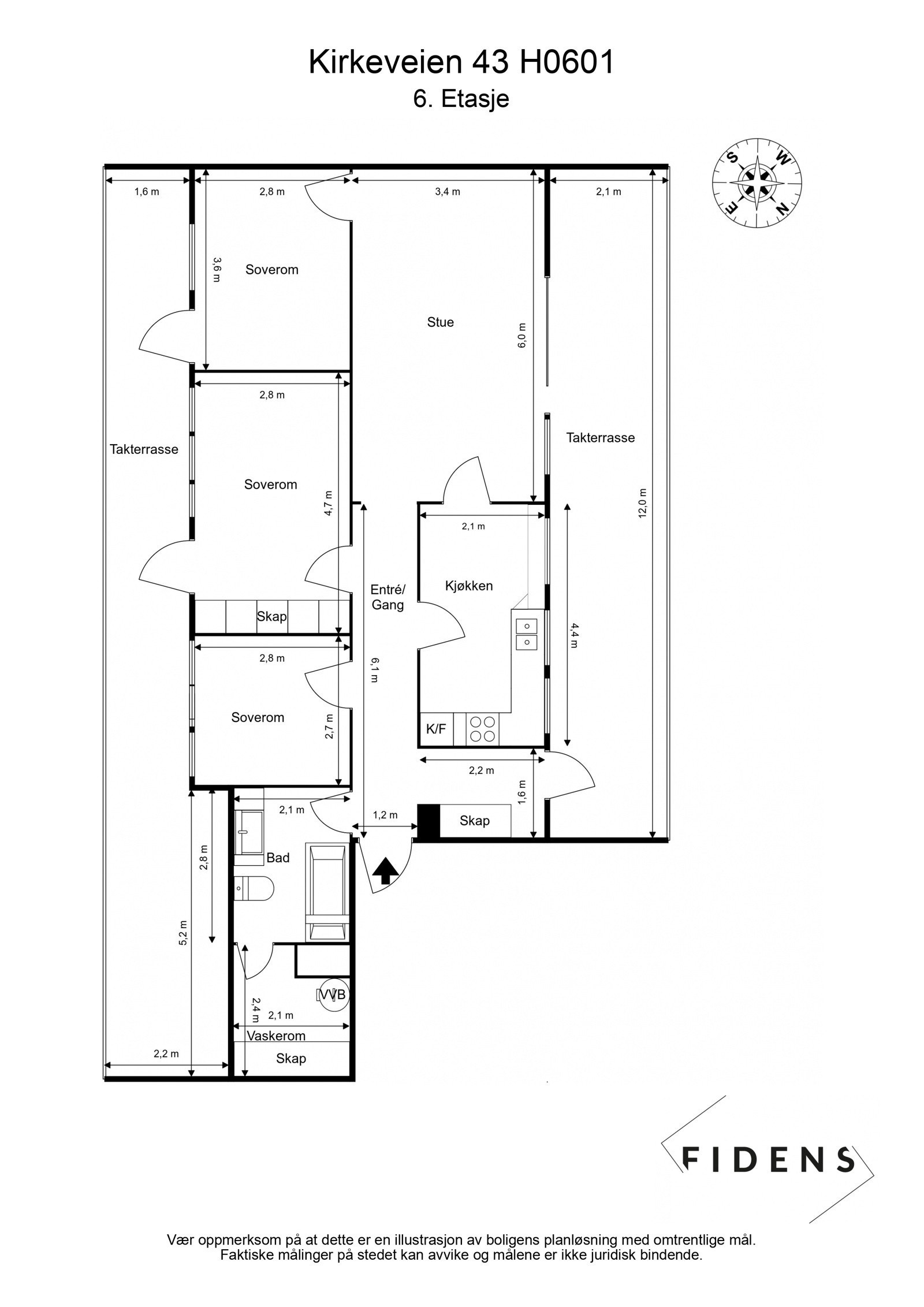 Plantegning. Galleribilde