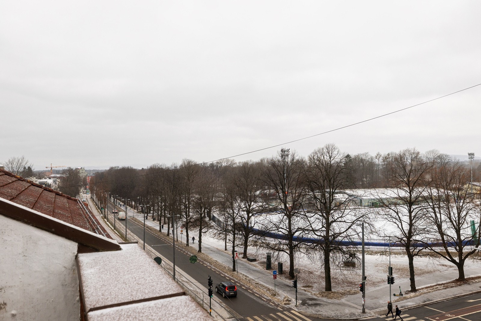 Utsyn mot frognerparken. Galleribilde