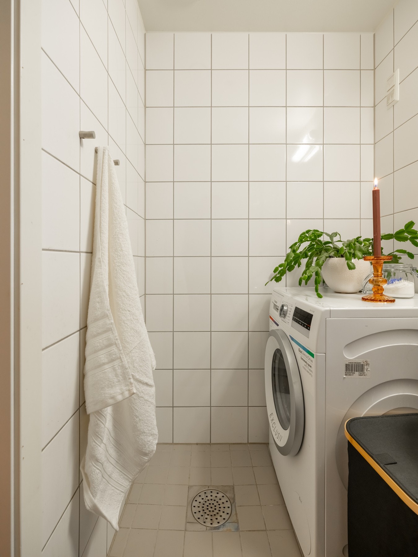 Vaskemaskinen medfølger. Galleribilde