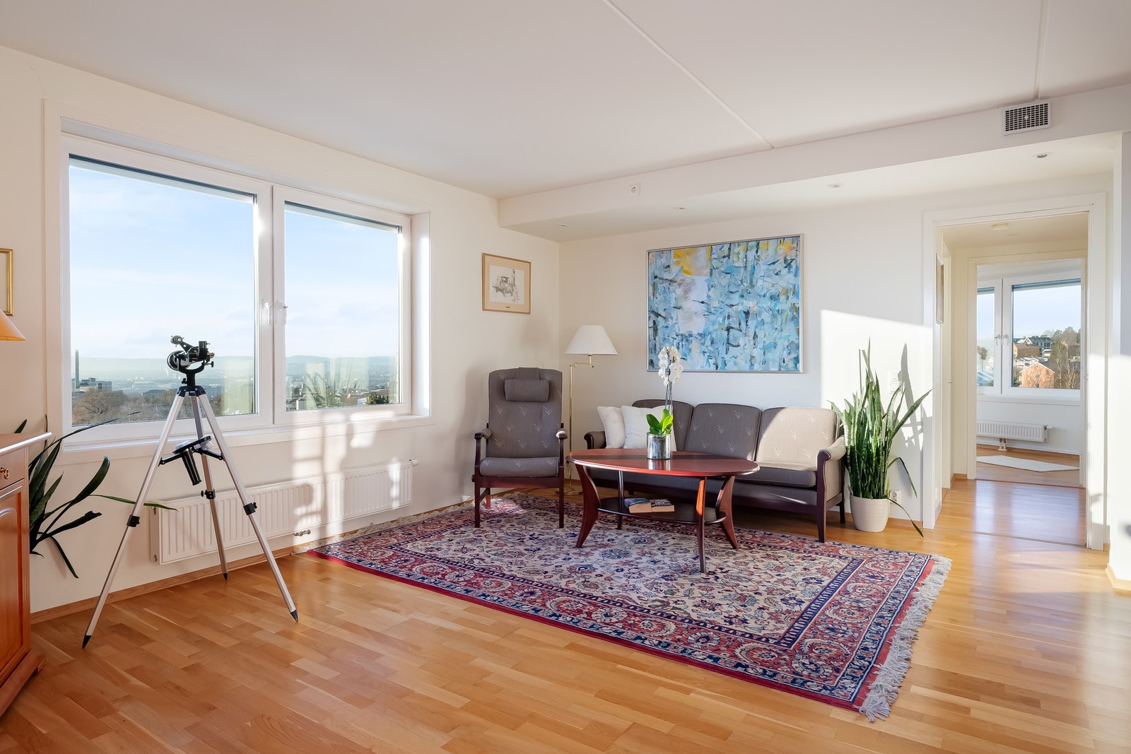 Balansert ventilasjon bidrar til et godt inneklima og bomiljø. Galleribilde