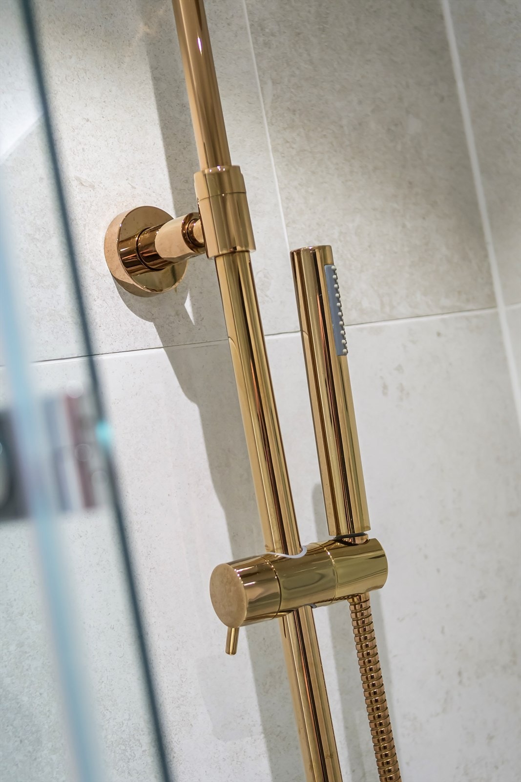 Gjennomtenkte detaljer på badet Galleribilde