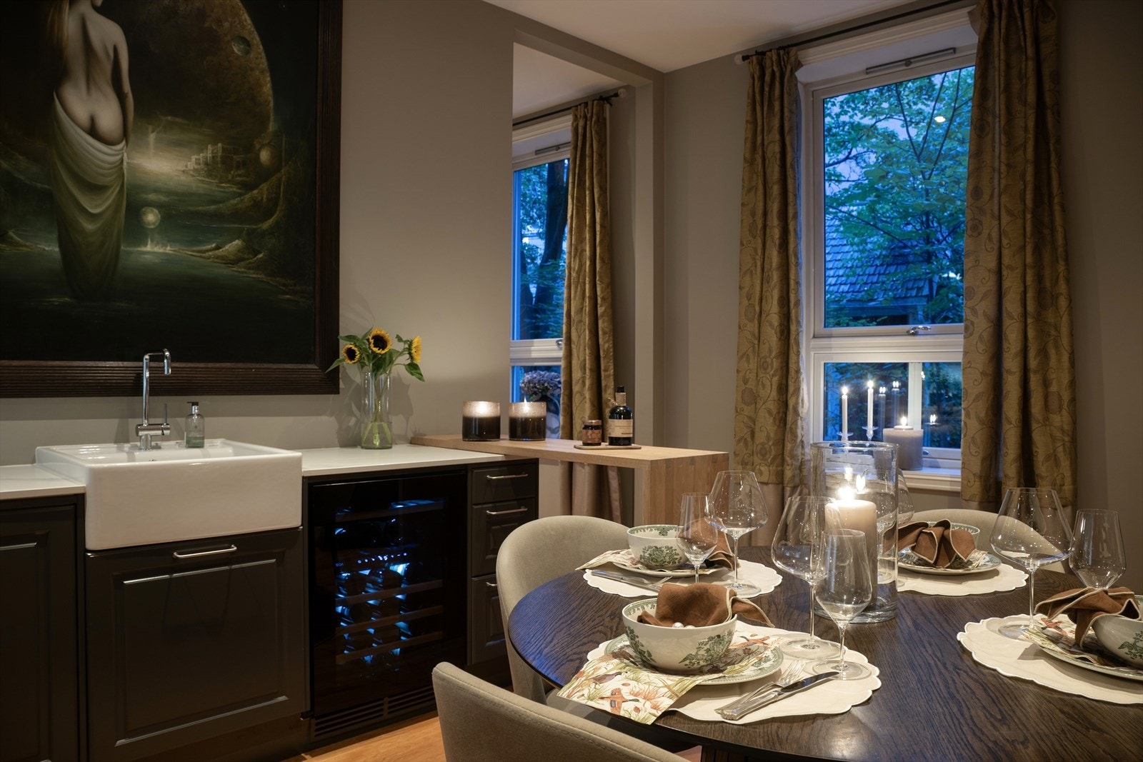 Det er i tillegg installert Temptech vinskap Galleribilde