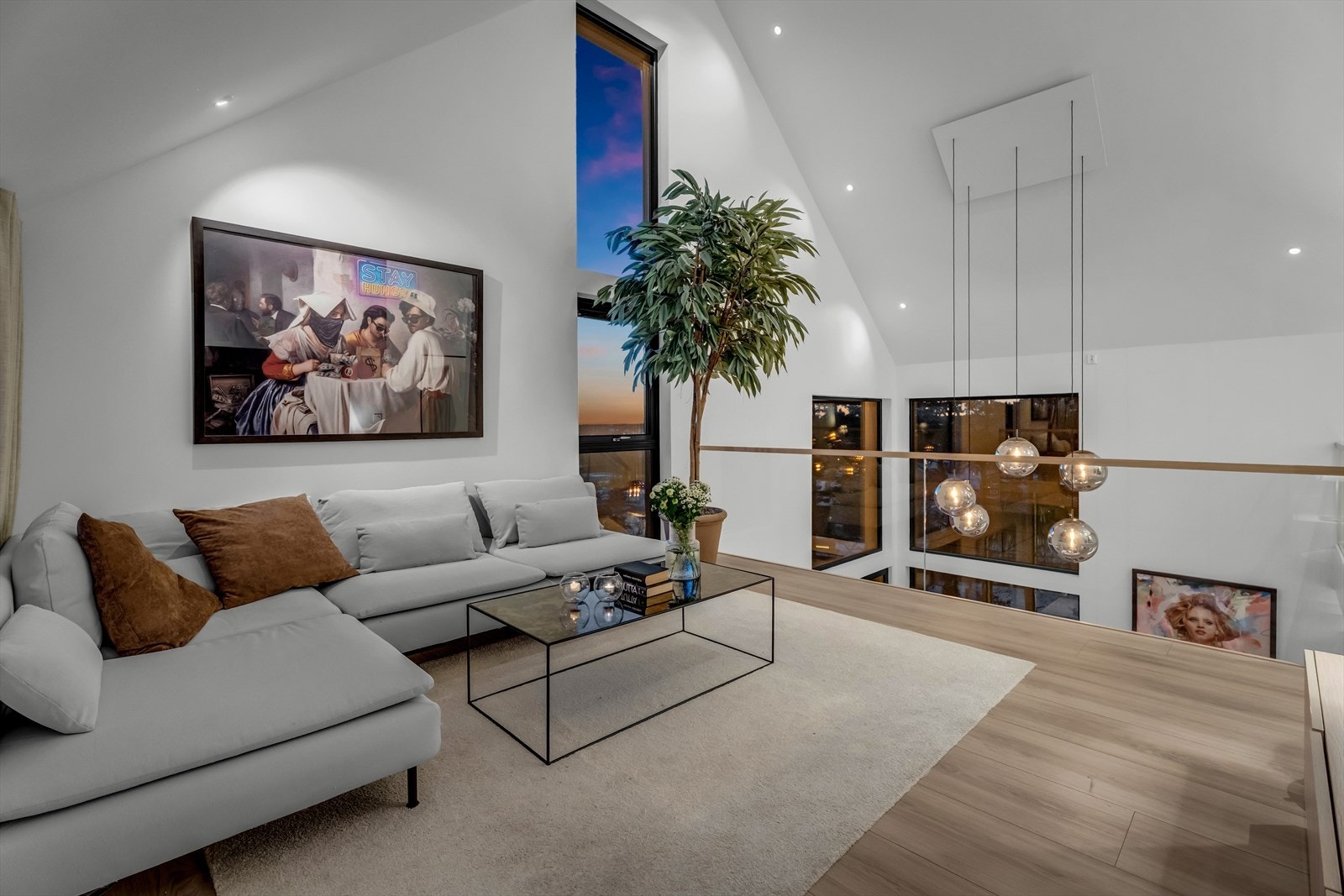 Kveldsstemning. Galleribilde