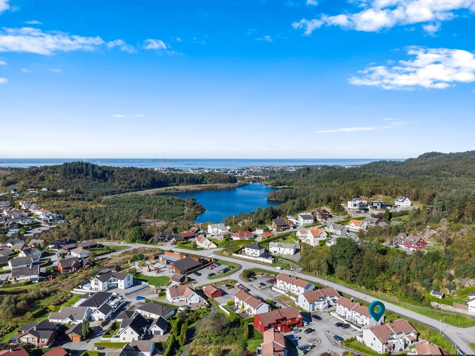 For de turglade har en naturen med flotte turområder i gangavstand til leiligheten. Galleribilde