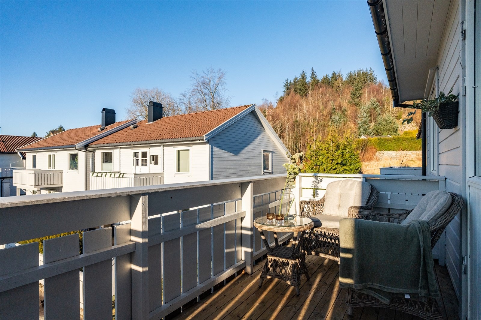 Her har en god solforhold. Galleribilde