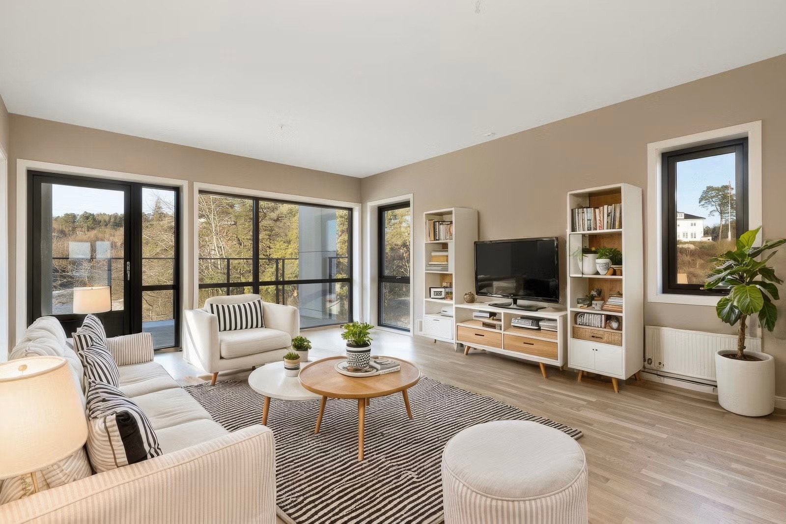 Stue - digital styling Galleribilde