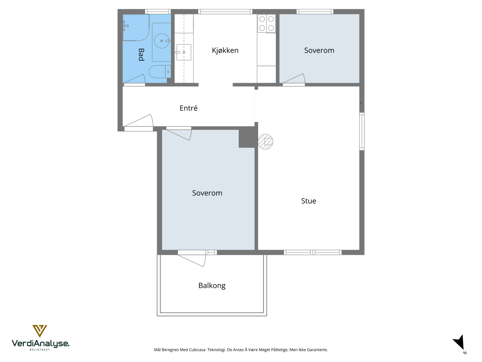 Planskisse Galleribilde