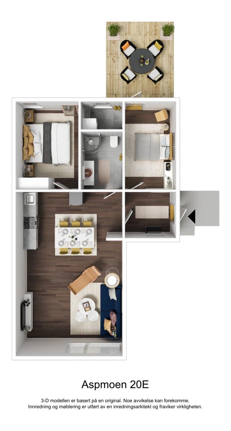 Planskisse Galleribilde