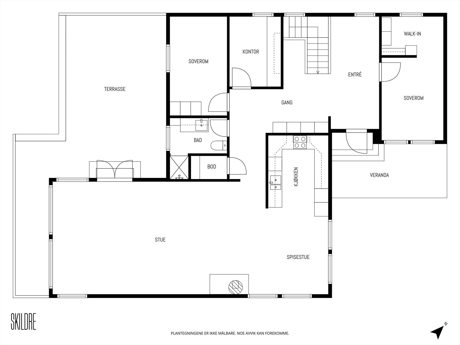 Plantegning | Hovedetasje Galleribilde