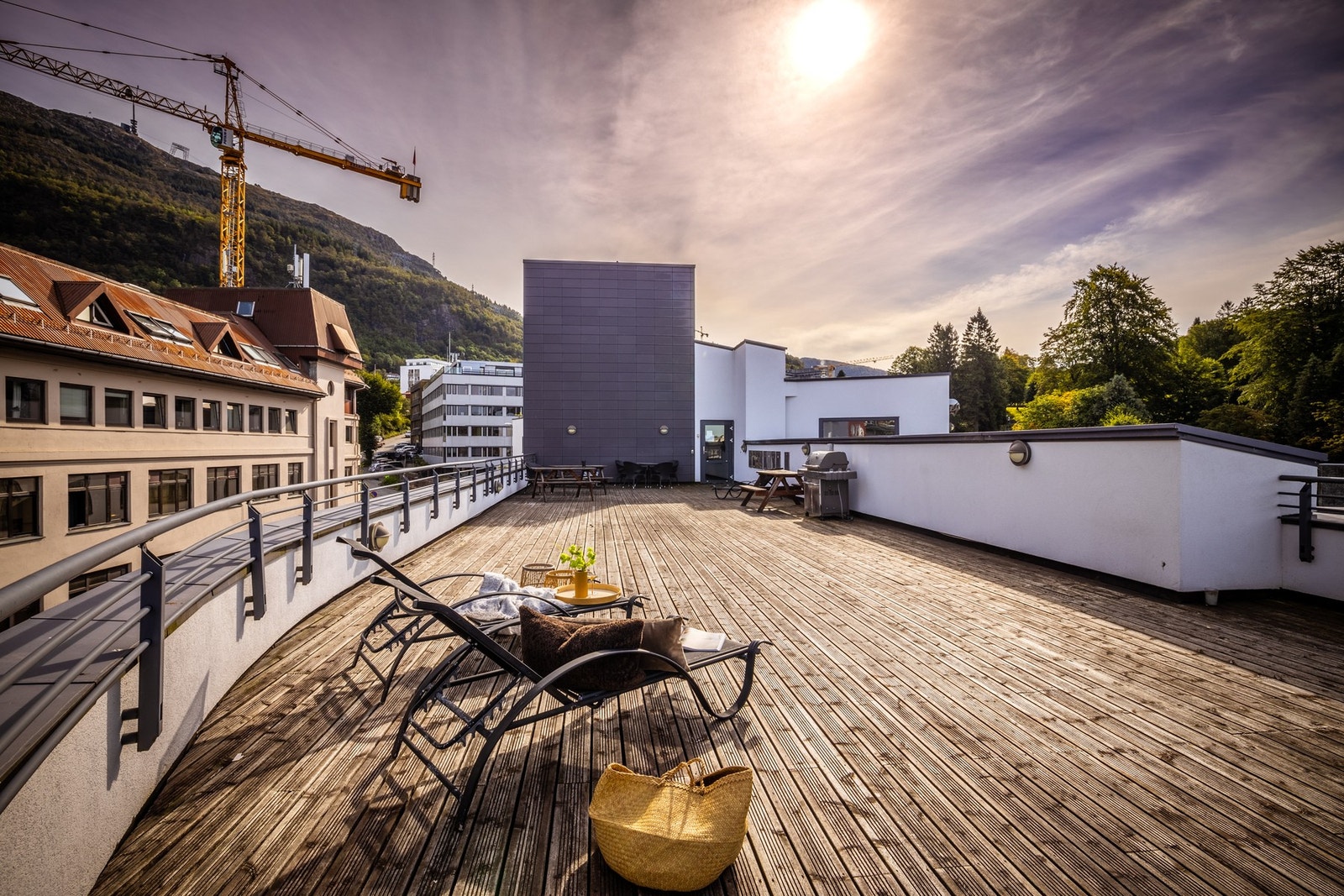 - Stor felles takterrasse - Galleribilde