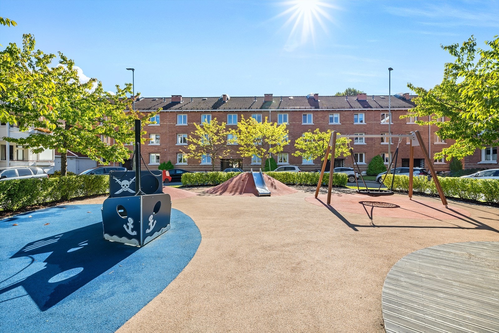 Knausen Borettslag er veldrevet og tilknyttet OBOS som forretningsfører. Galleribilde